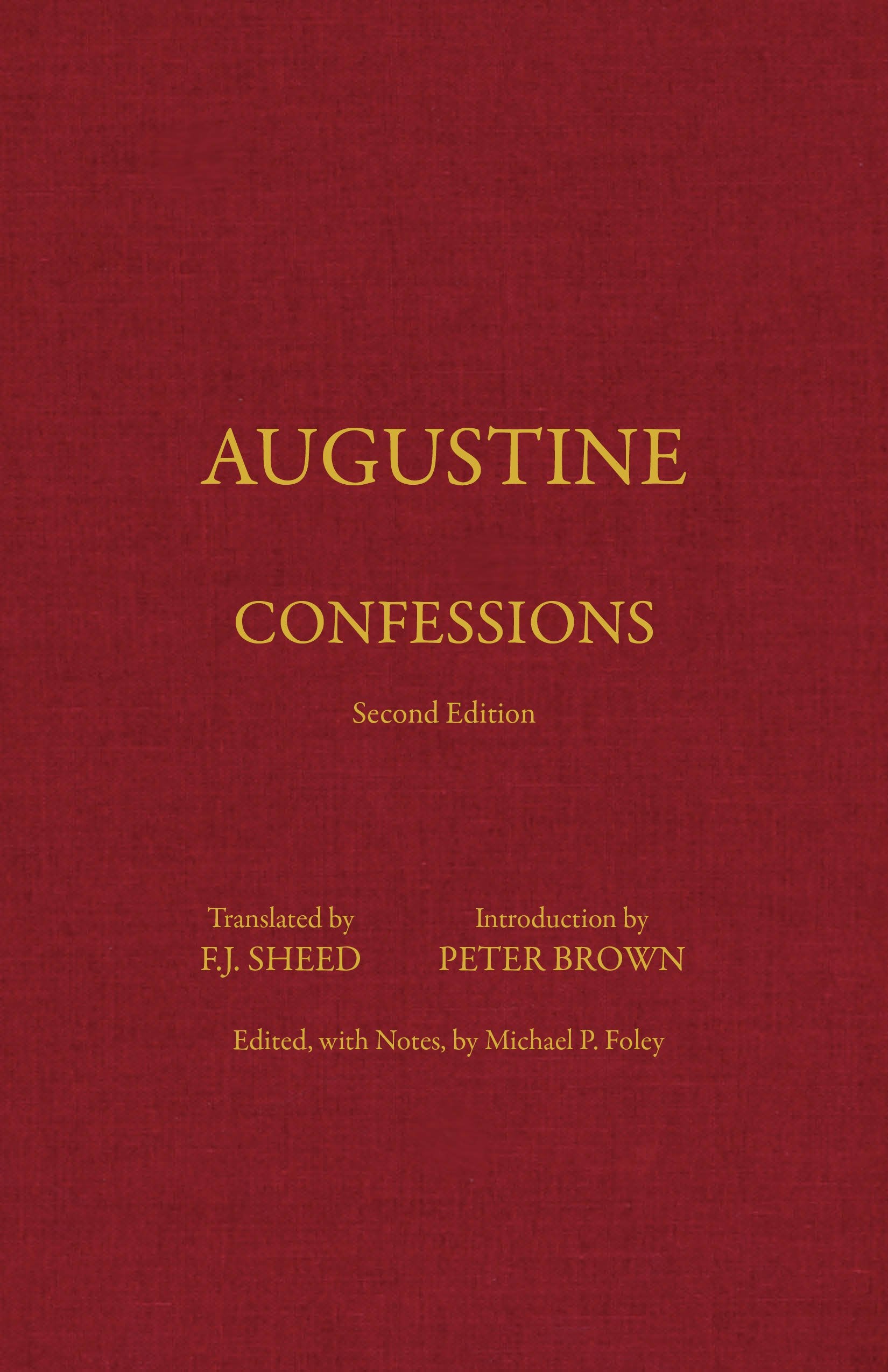 Confessions (Hackett Classics),Used