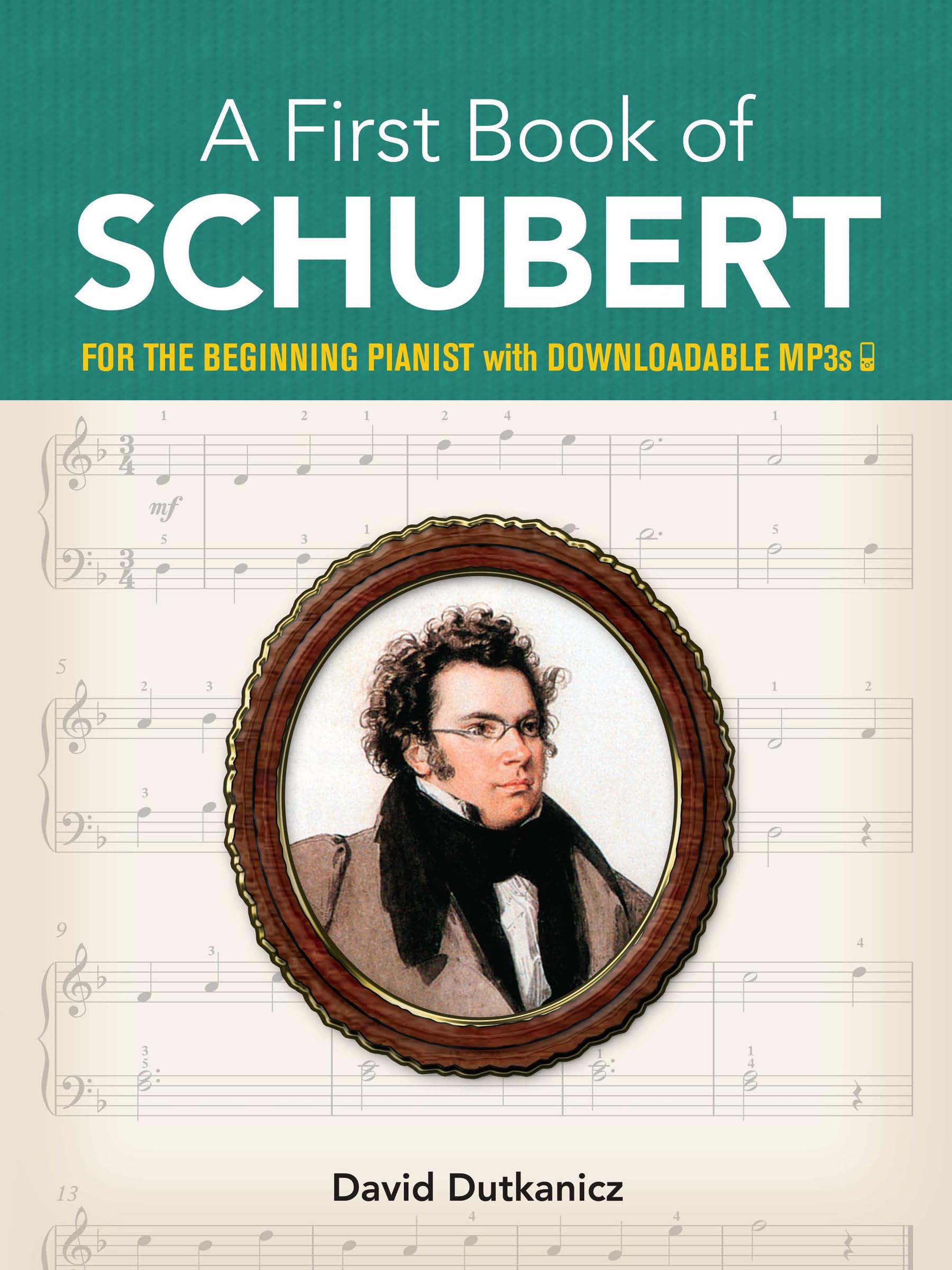 A First Book of Schubert: For The Beginning Pianist with Downloadable MP3s (Dover Classical Piano Music For Beginners),Used