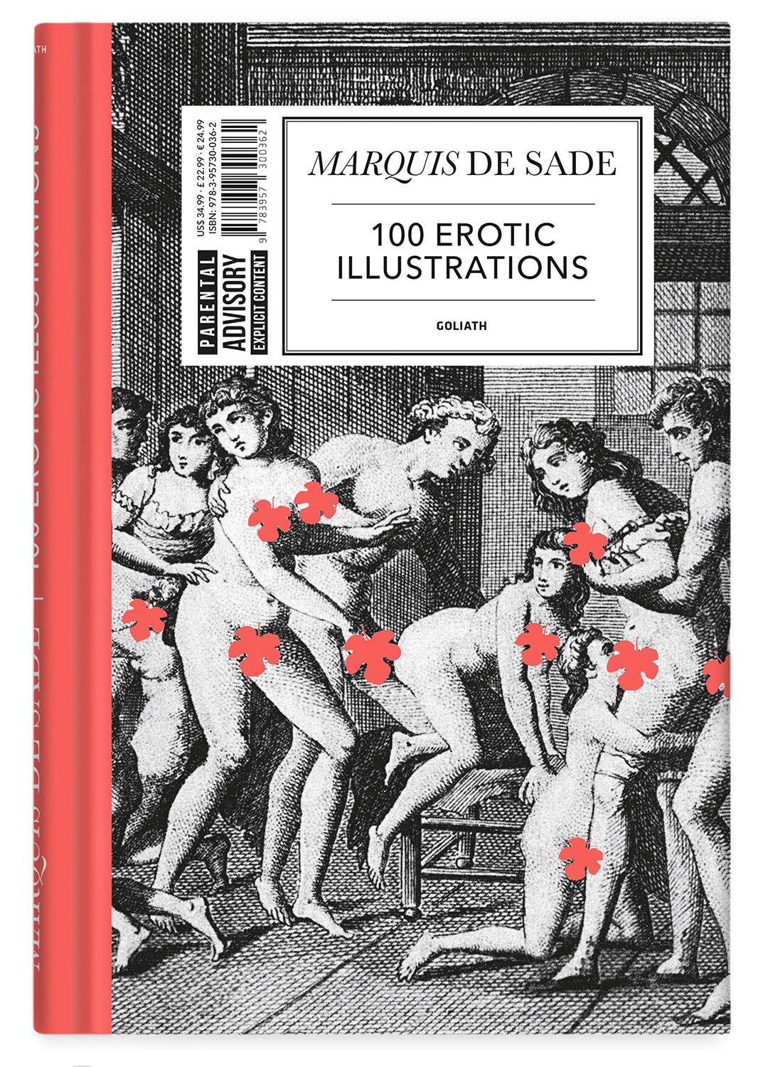 Marquis de Sade: 100 Erotic Illustrations: English Edition,Used