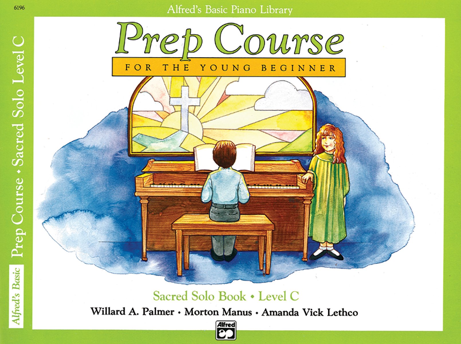 Alfred's Basic Piano Prep Course Sacred Solo Book (Alfred's Basic Piano Library) Book C,Used