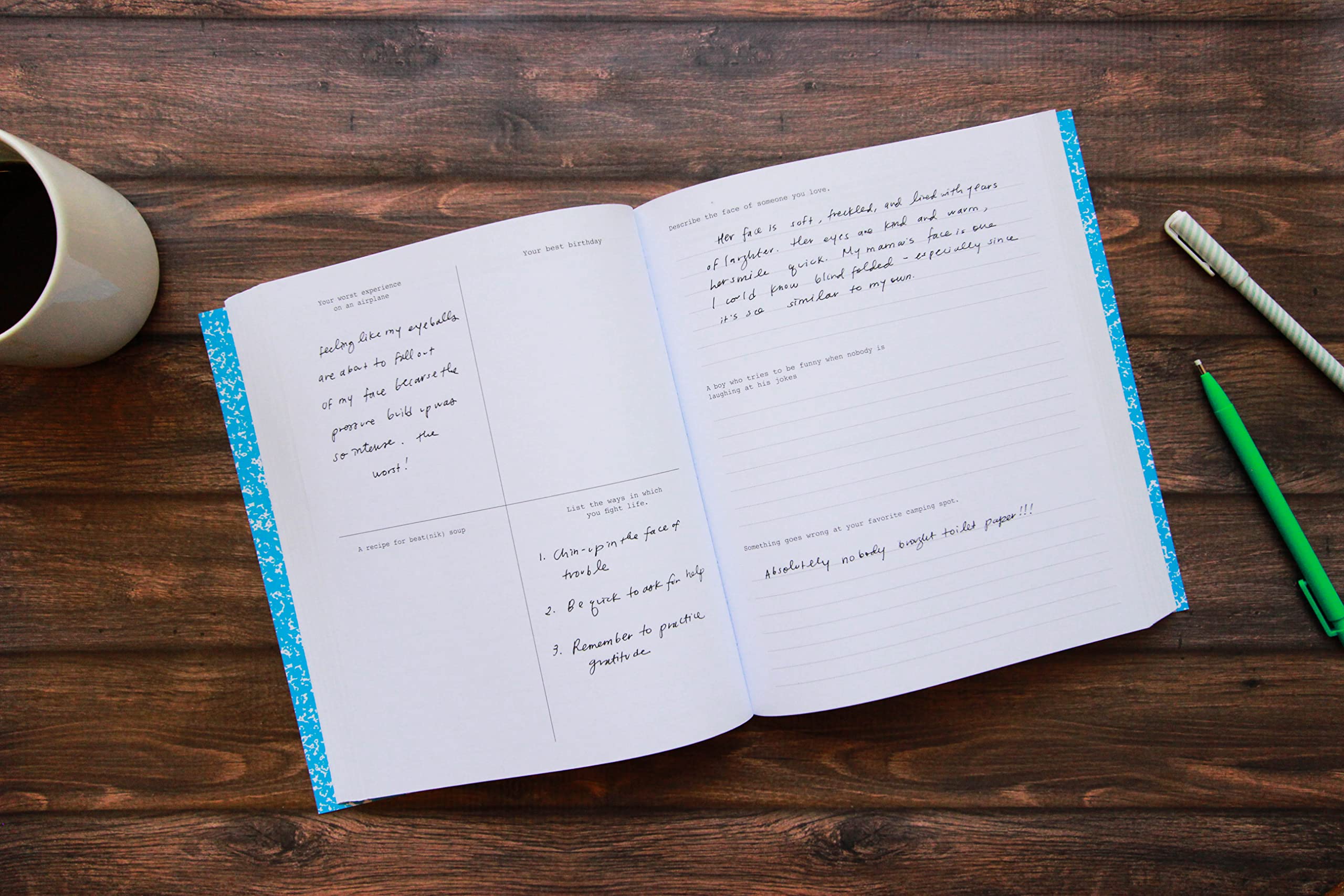 642 Things to Write About: (Guided Journal, Creative Writing, Writing Prompt Journal),Used
