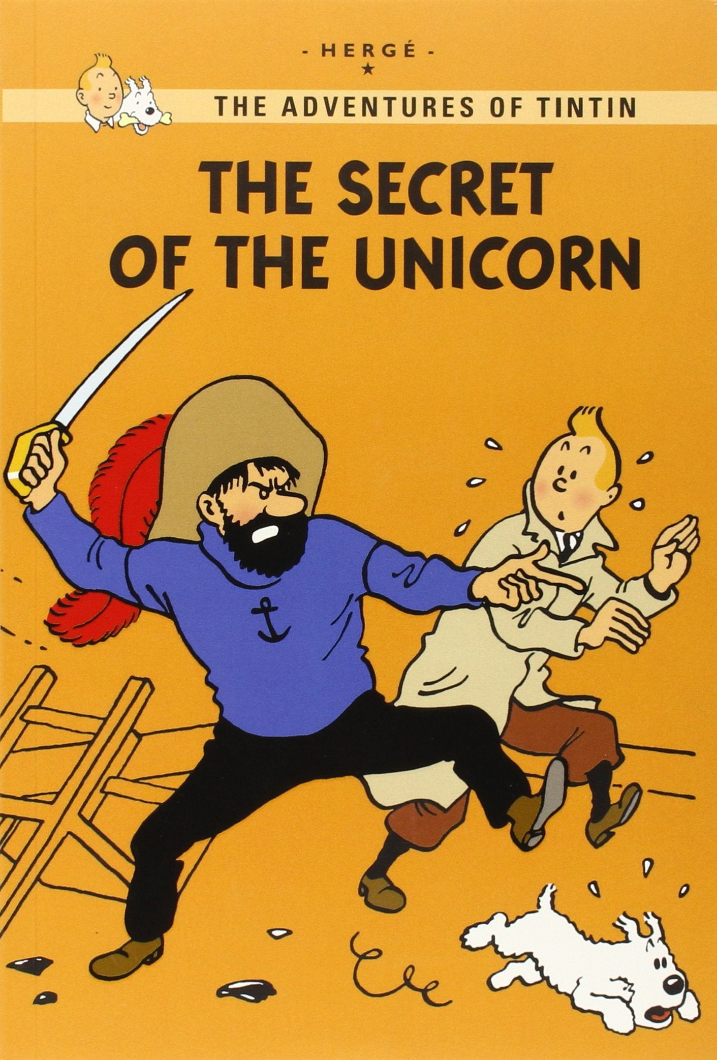 The Secret Of The Unicorn (The Adventures Of Tintin: Young Readers Edition),Used