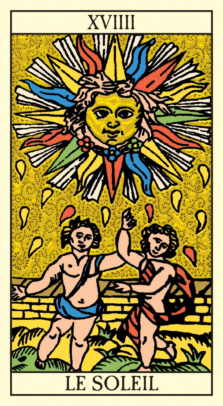Golden Tarot of Marseille,New