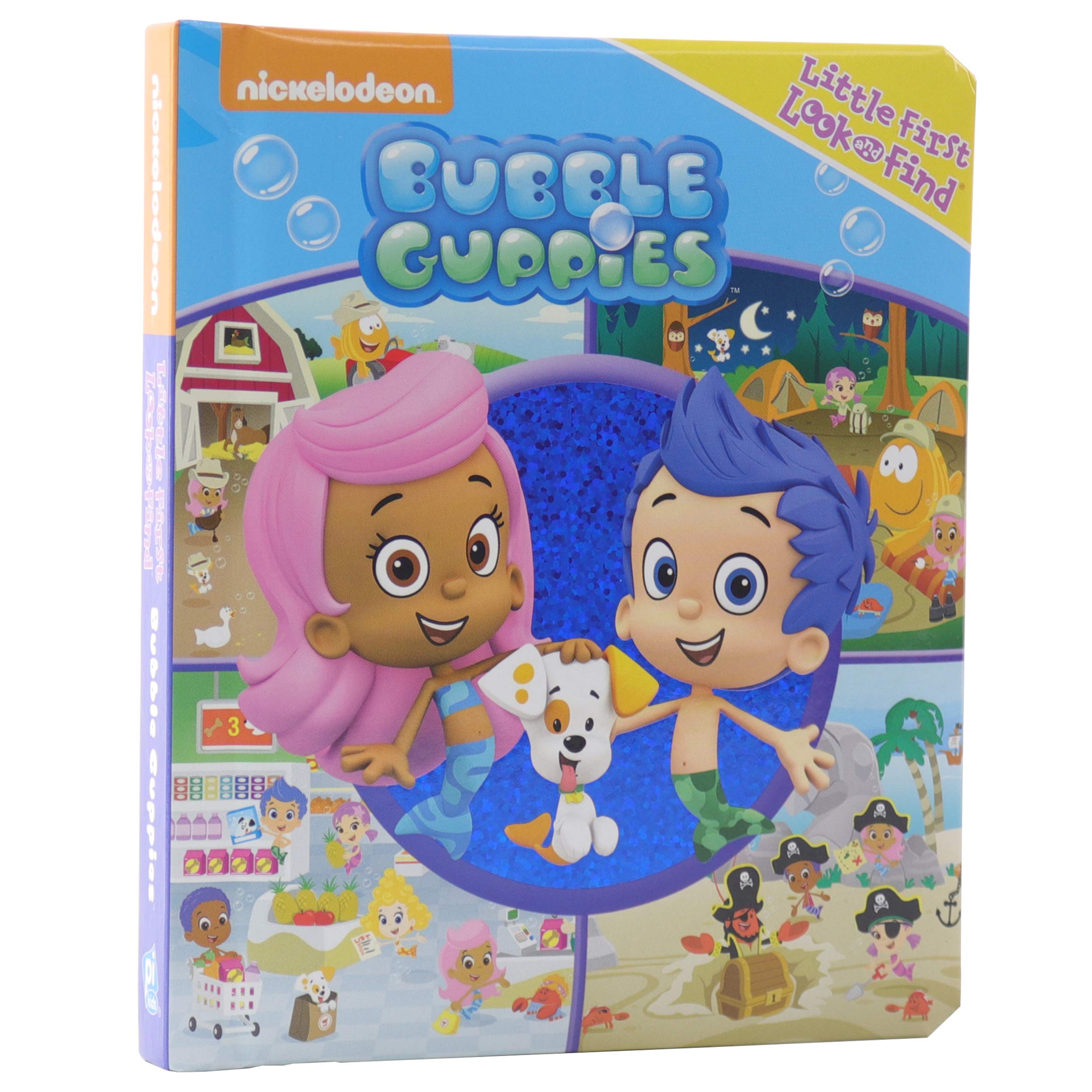 Nickelodeon Bubble Guppies  First Look and Find Activity Book  PI Kids,Used
