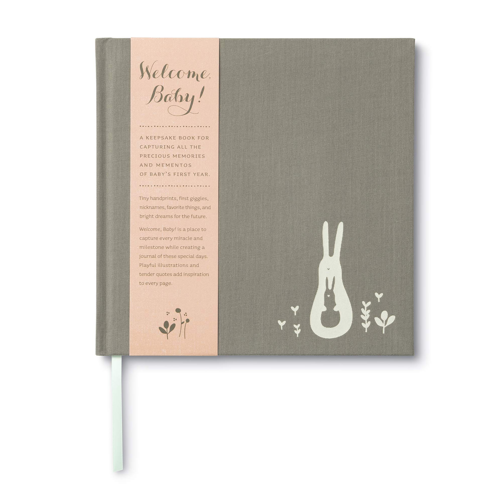 Welcome, Baby! Pink Bellyband Edition A place to capture every miracle and milestone of baby's first year.,Used