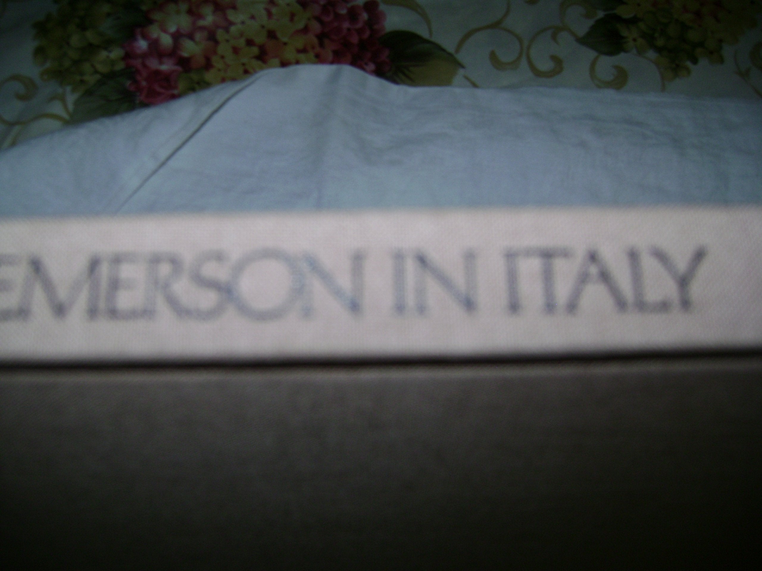 Emerson In Italy,New