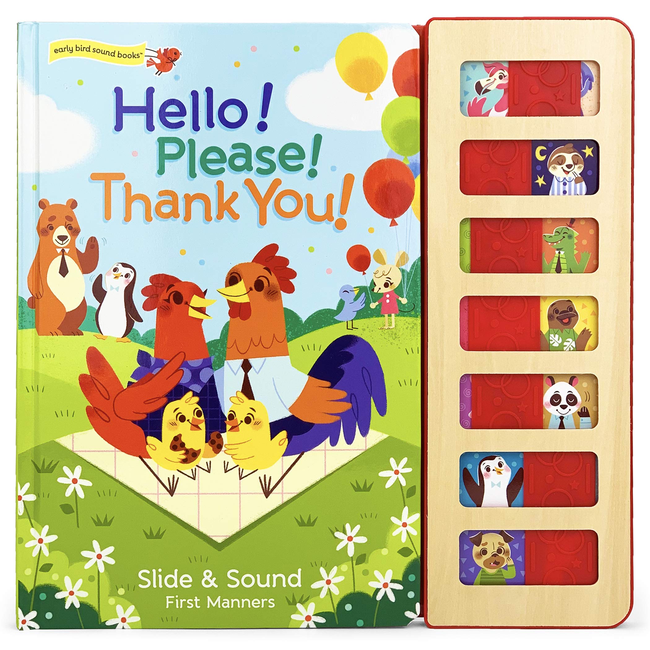 Hello! Please! Thank You! (Early Bird Sound Books Slide And Sound)