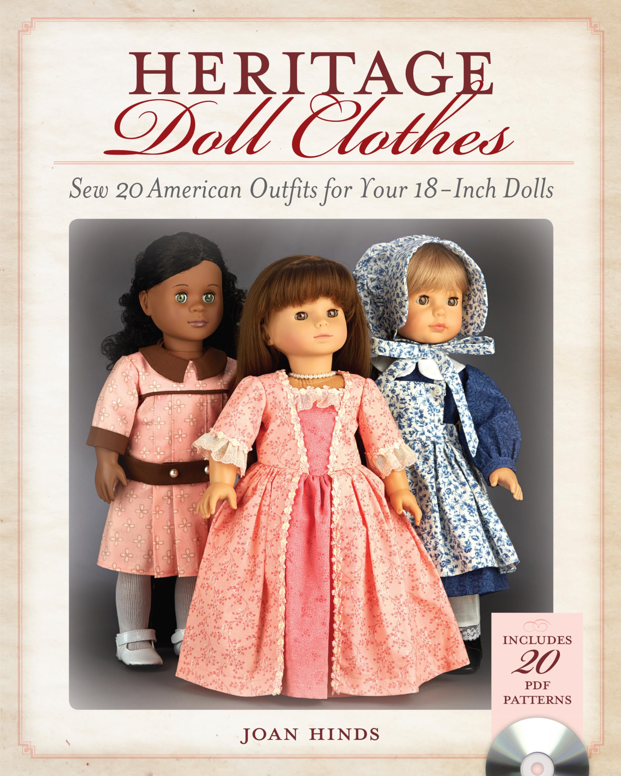 Heritage Doll Clothes: Sew 20 American Outfits for Your 18Inch Dolls,Used