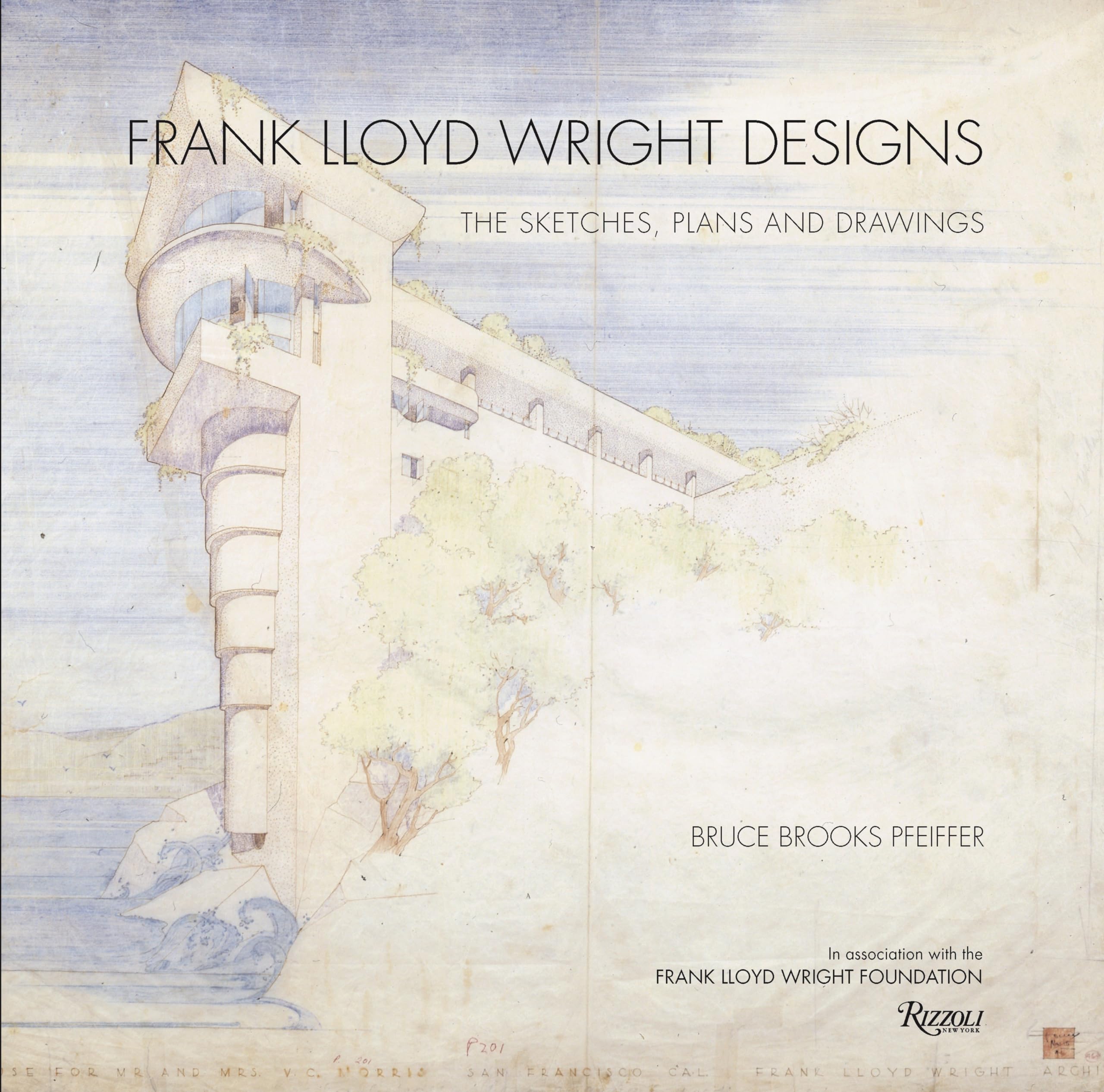 Frank Lloyd Wright Designs: The Sketches, Plans, and Drawings,Used