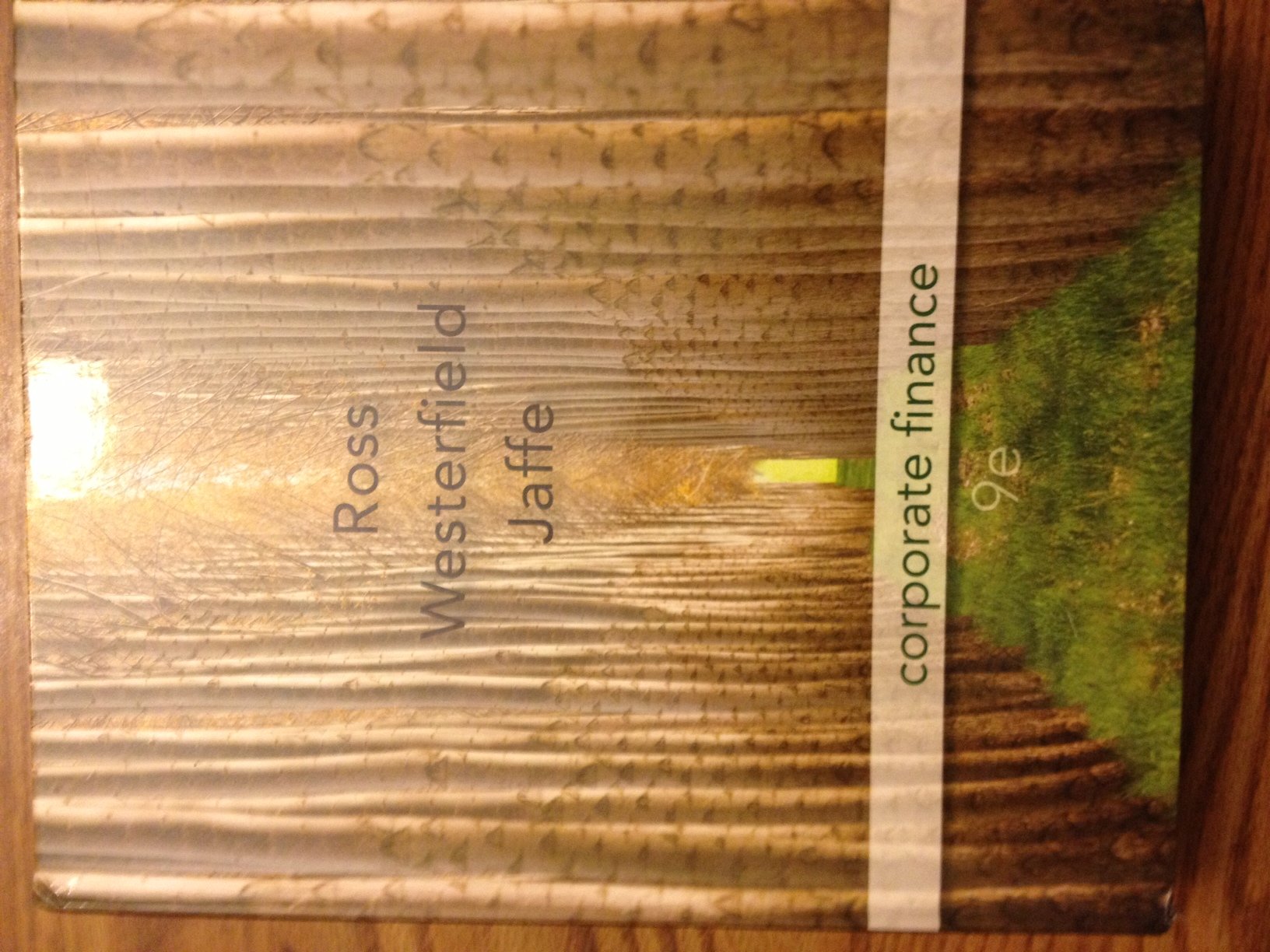 Corporate Finance 9Th Edition (Mcgrawhill/Irwin Series In Finance, Insurance And Real Estate),Used