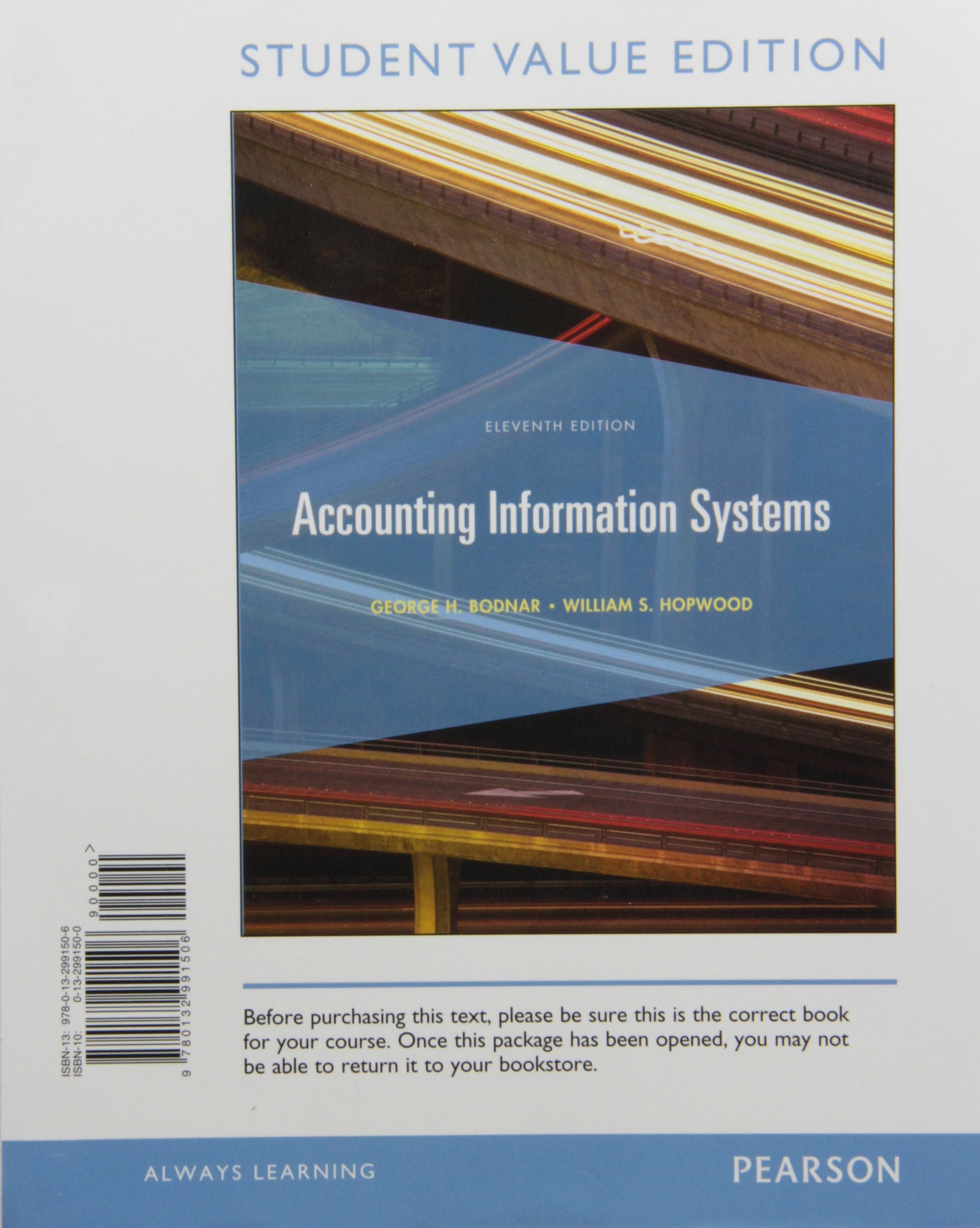 Accounting Information Systems, Student Value Edition,Used