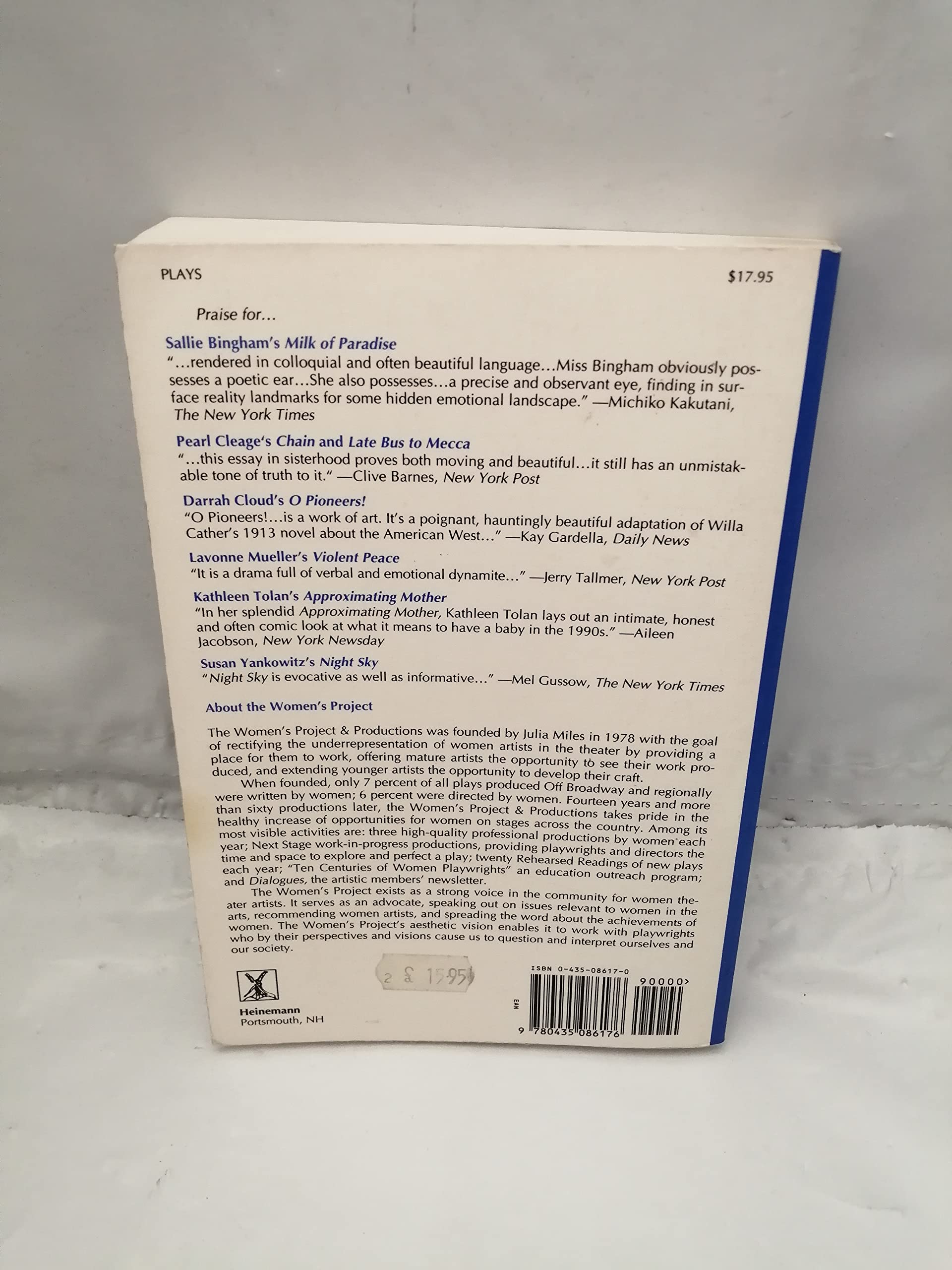 Playwriting Women,Used
