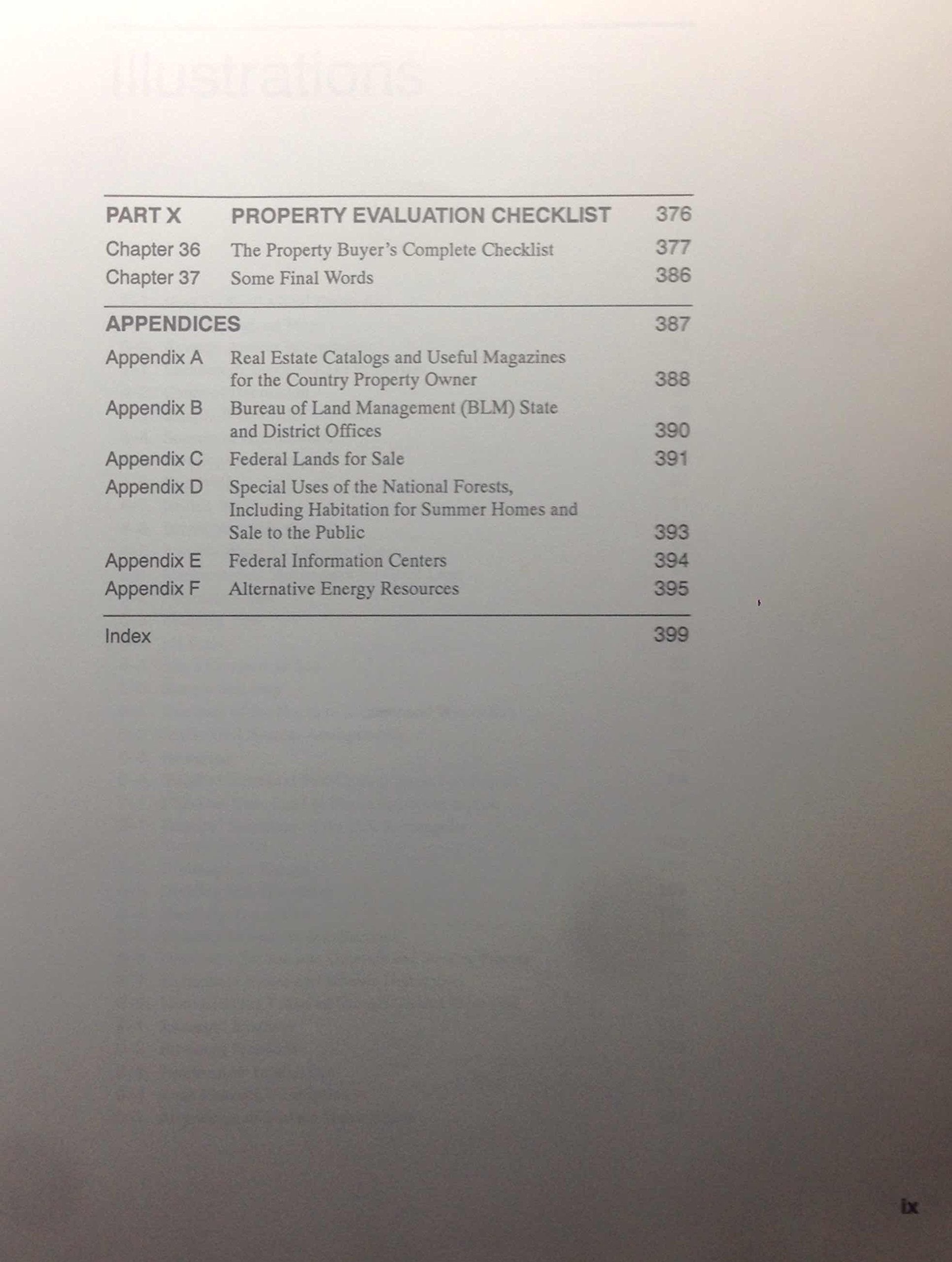 Finding & Buying Your Place in the Country,Used