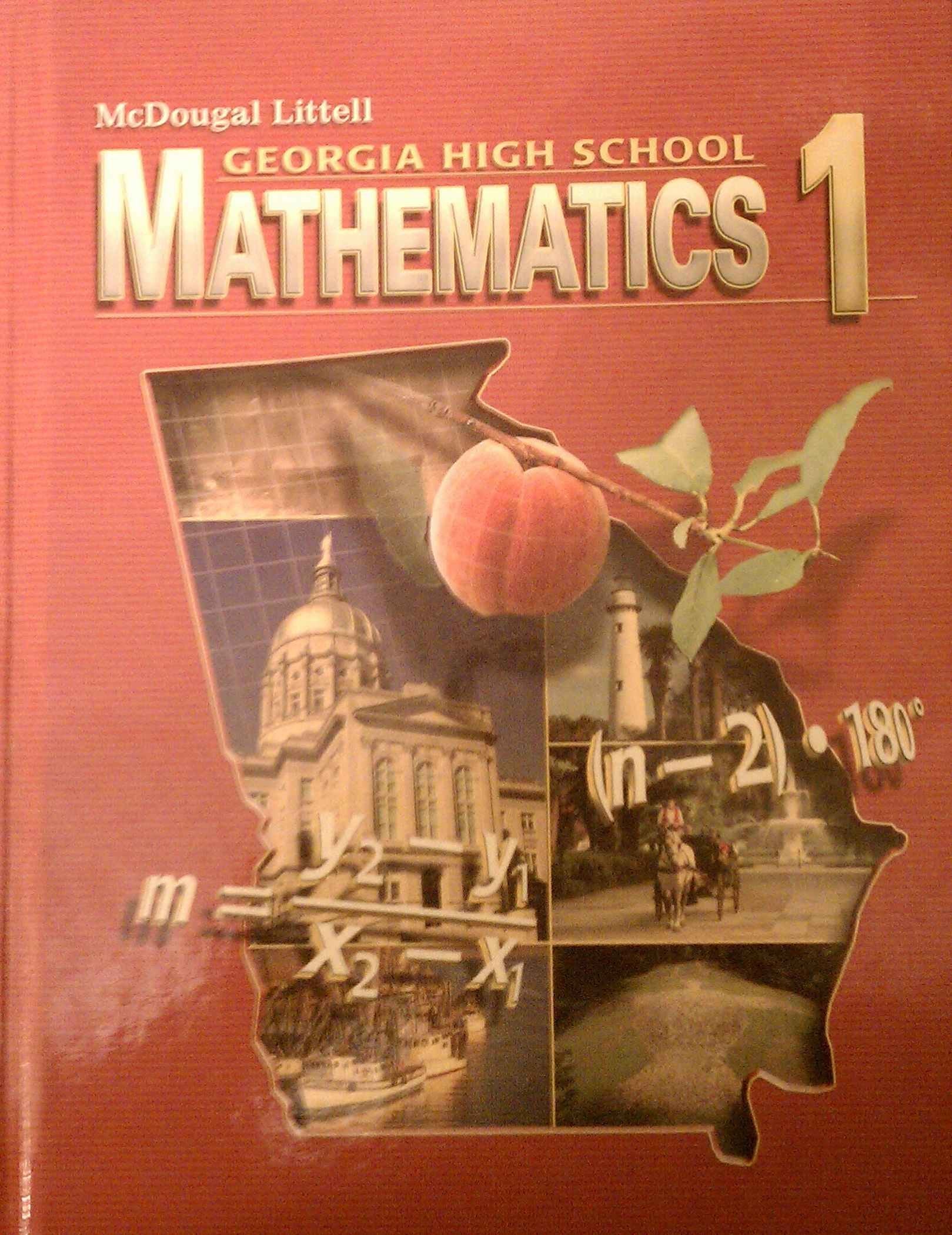 Mathematics 1 Grades 912: McDougal Littell High School Math Georgia (McDougal Littlel Mathematics 1),Used
