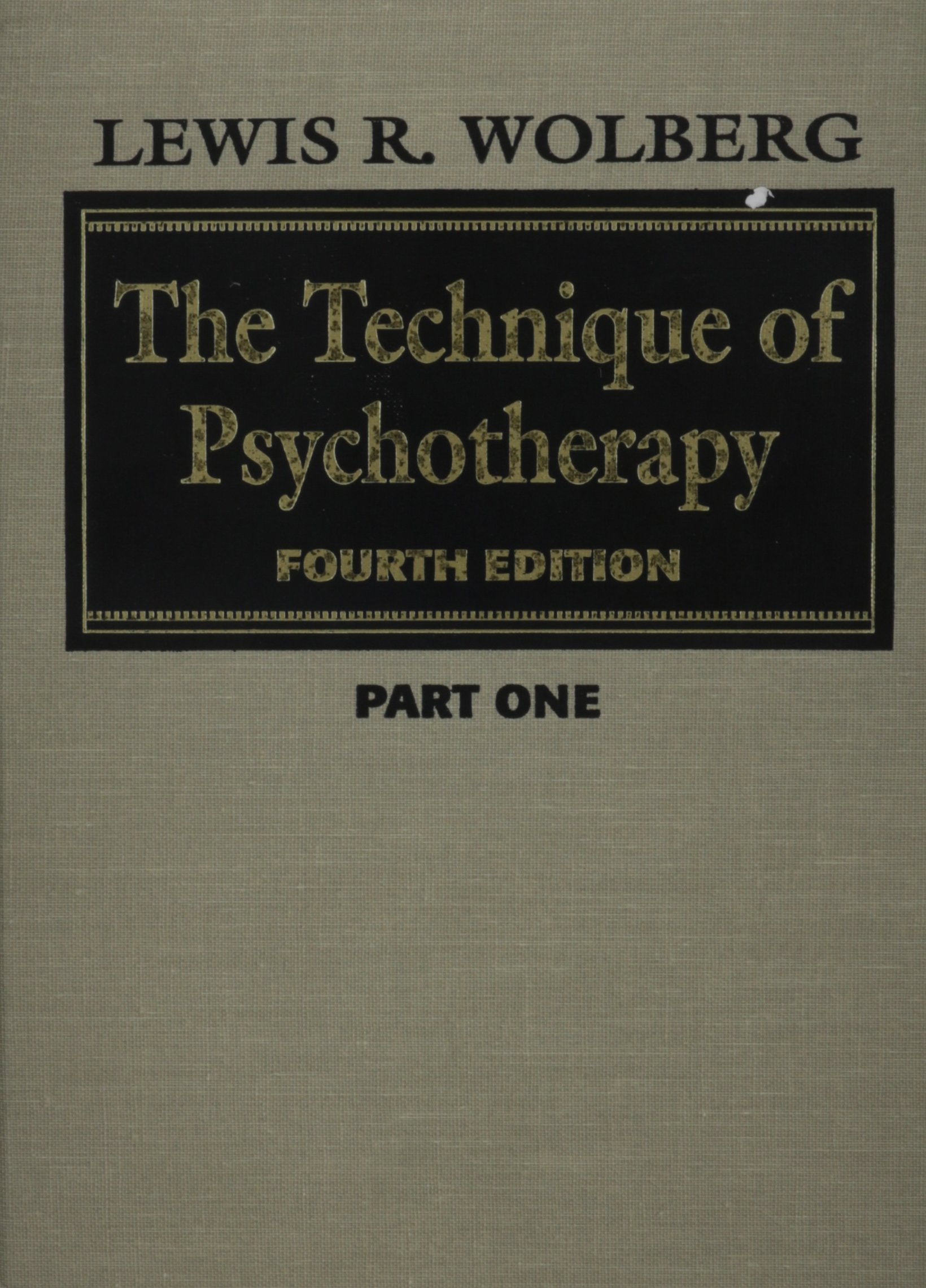 The Technique of Psychotherapy,Used