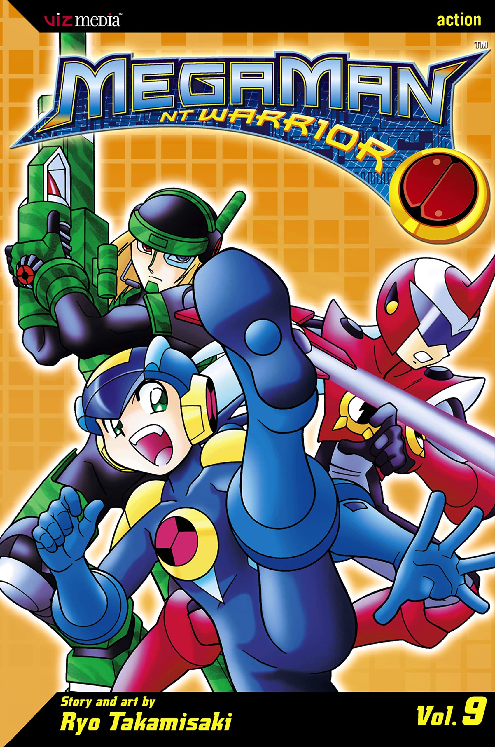 MegaMan NT Warrior, Vol. 9 (9),Used