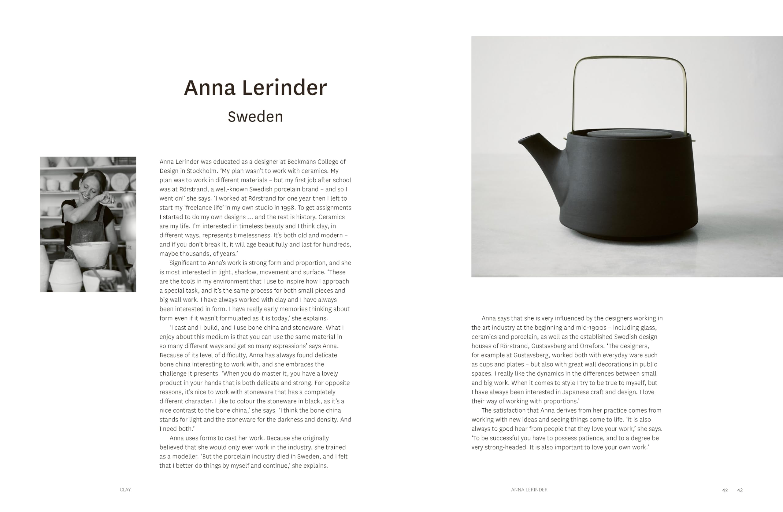 Clay: Contemporary Ceramic Artisans,New