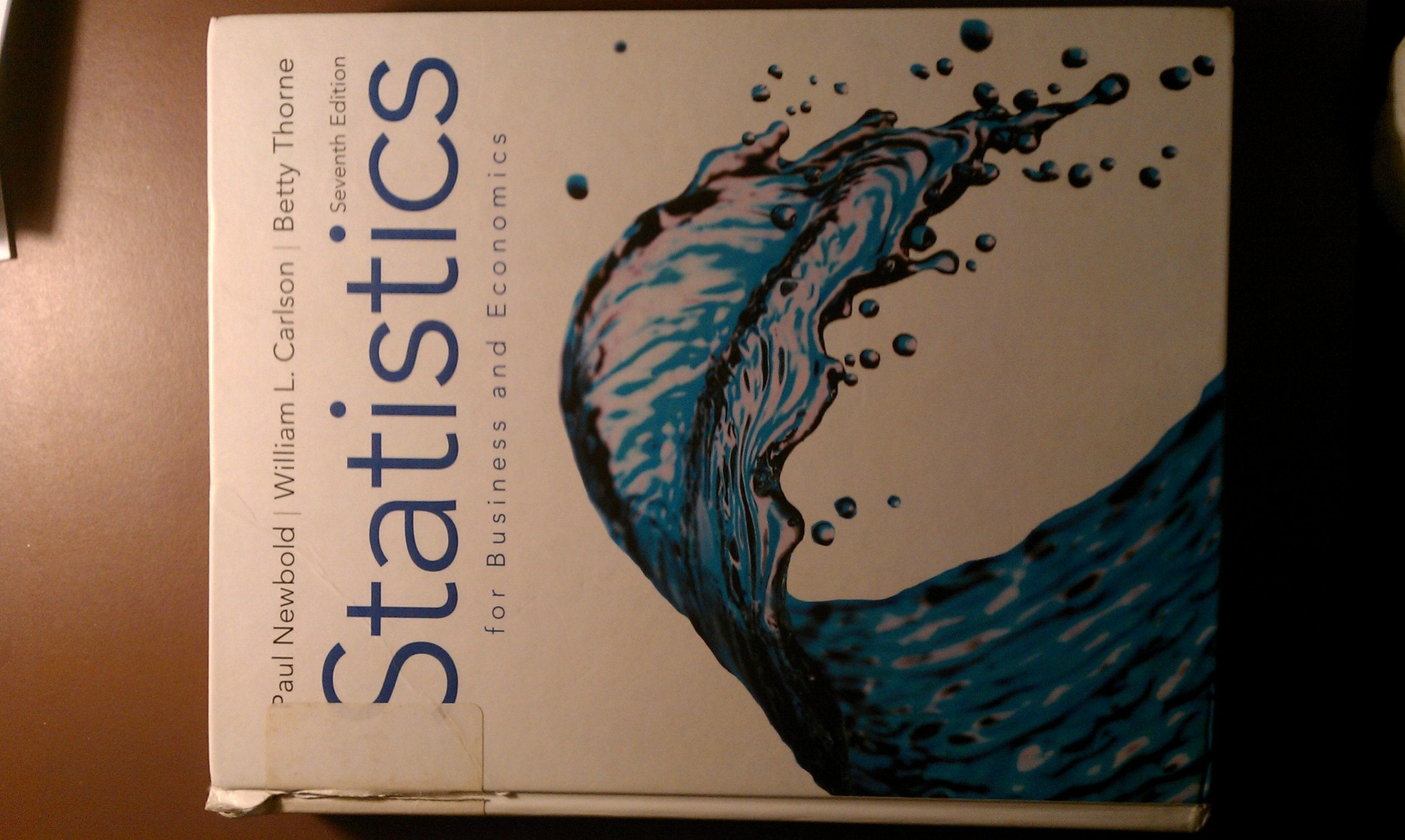 Statistics for Business and Economics,New