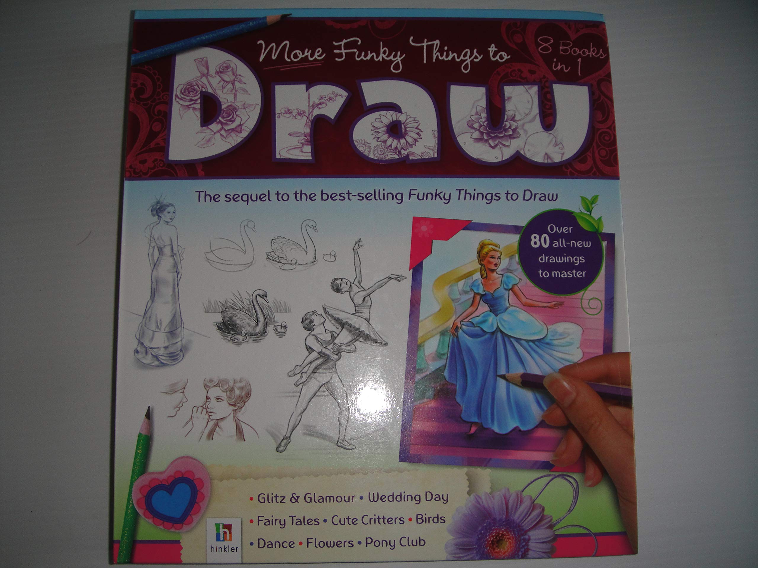 More Funky Things to Draw by See Product Page (2011) Spiralbound,Used