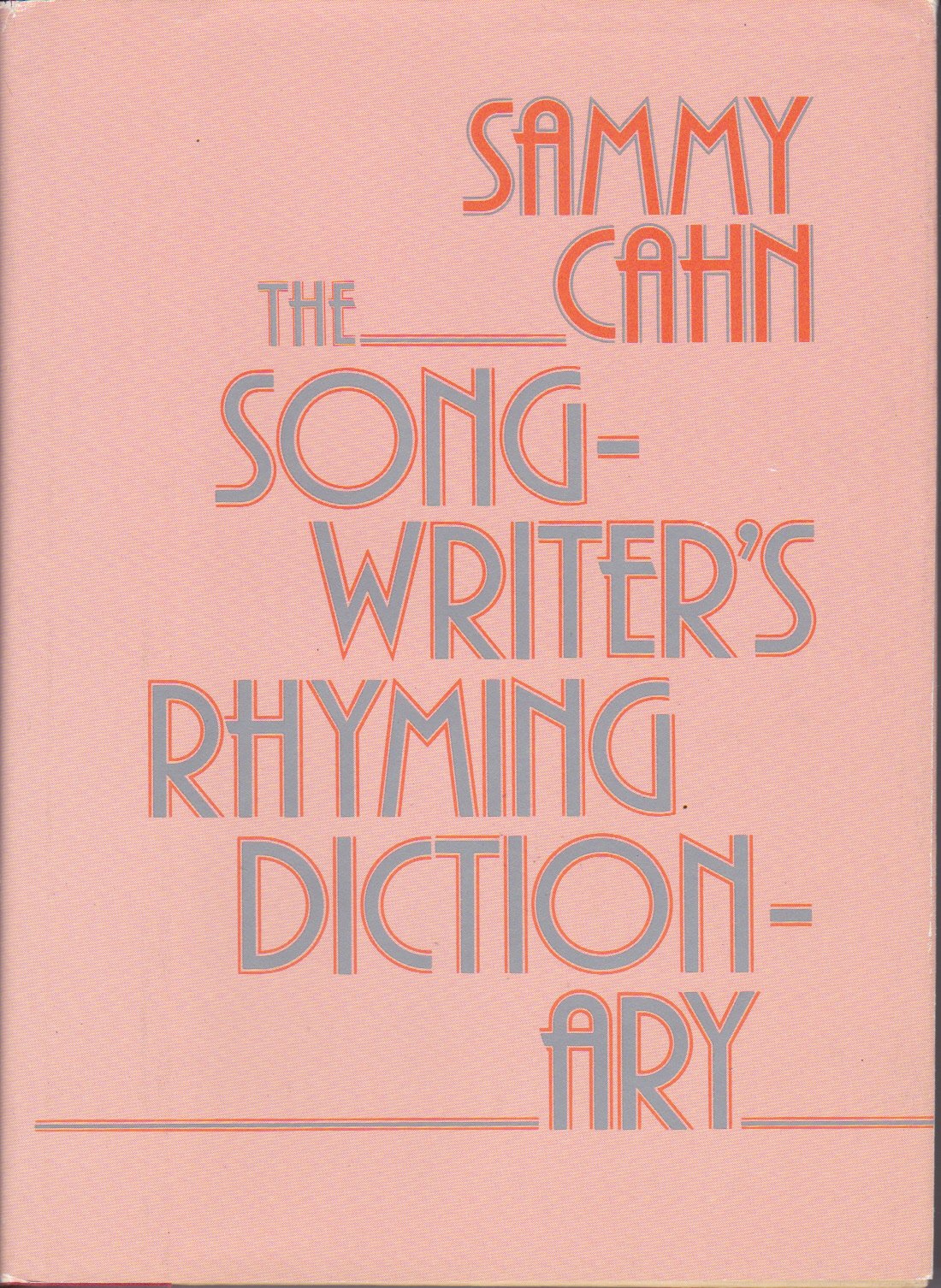 The Songwriter'S Rhyming Dictionary,Used