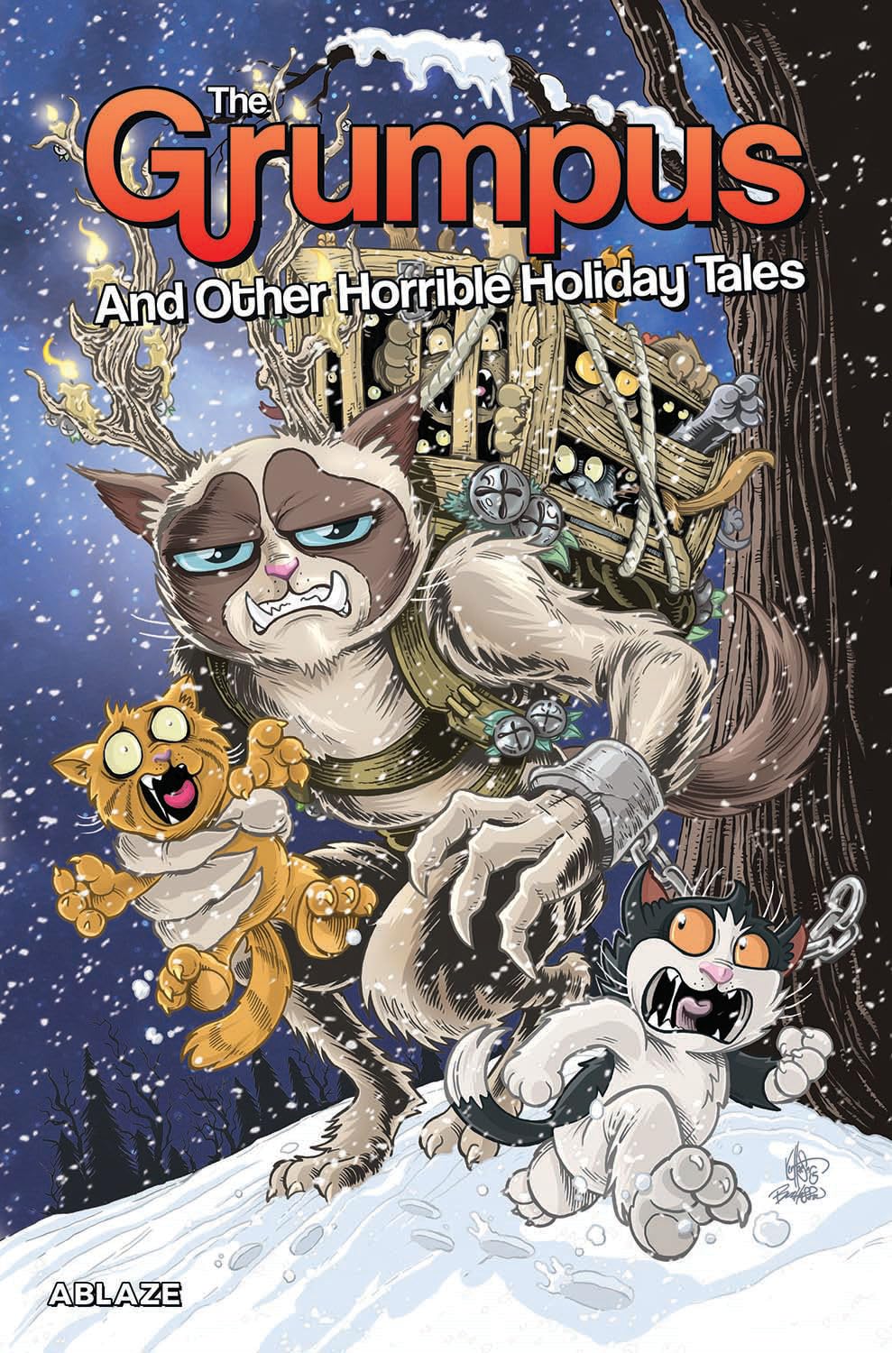 Grumpy Cat: The Grumpus And Other Horrible Holiday Tales,Used