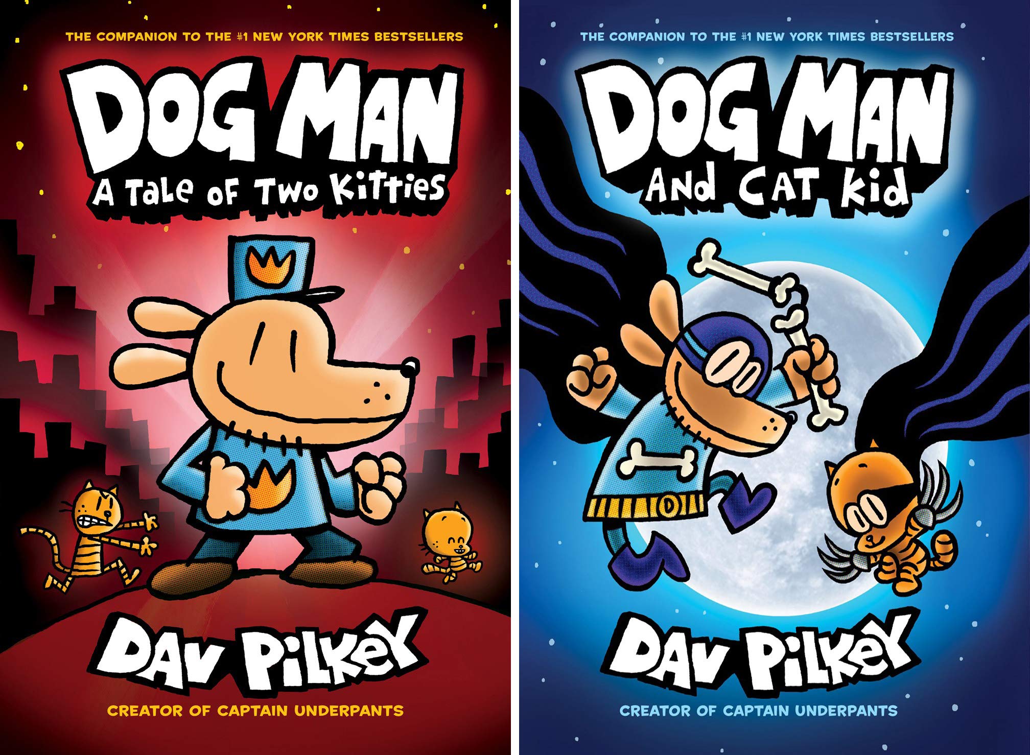 Dog Man Books Series Set 110,Used