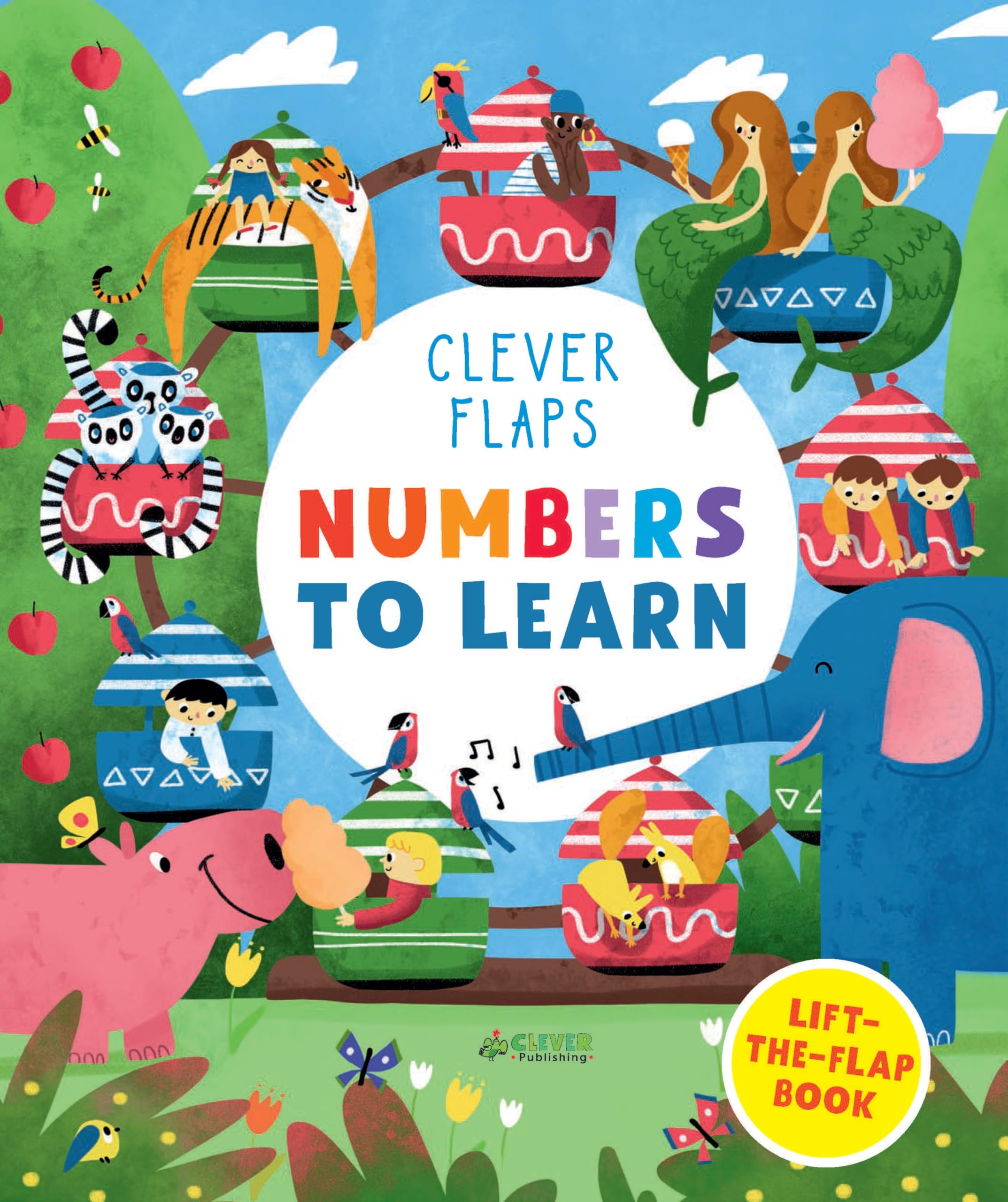Numbers To Learn: Lifttheflap Book (Clever Flaps)