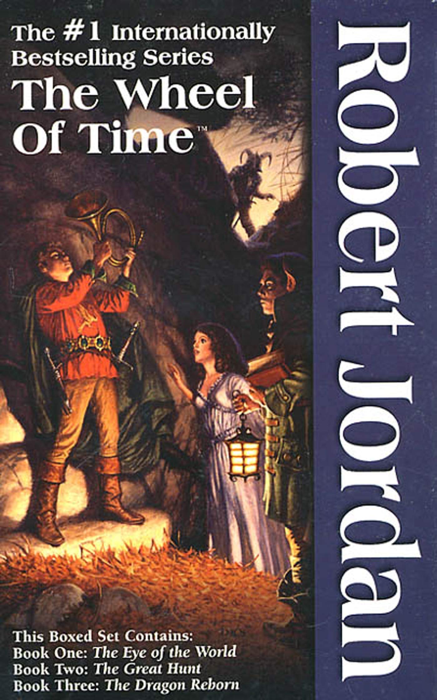 The Wheel Of Time, Boxed Set I, Books 13: The Eye Of The World, The Great Hunt, The Dragon Reborn,Used
