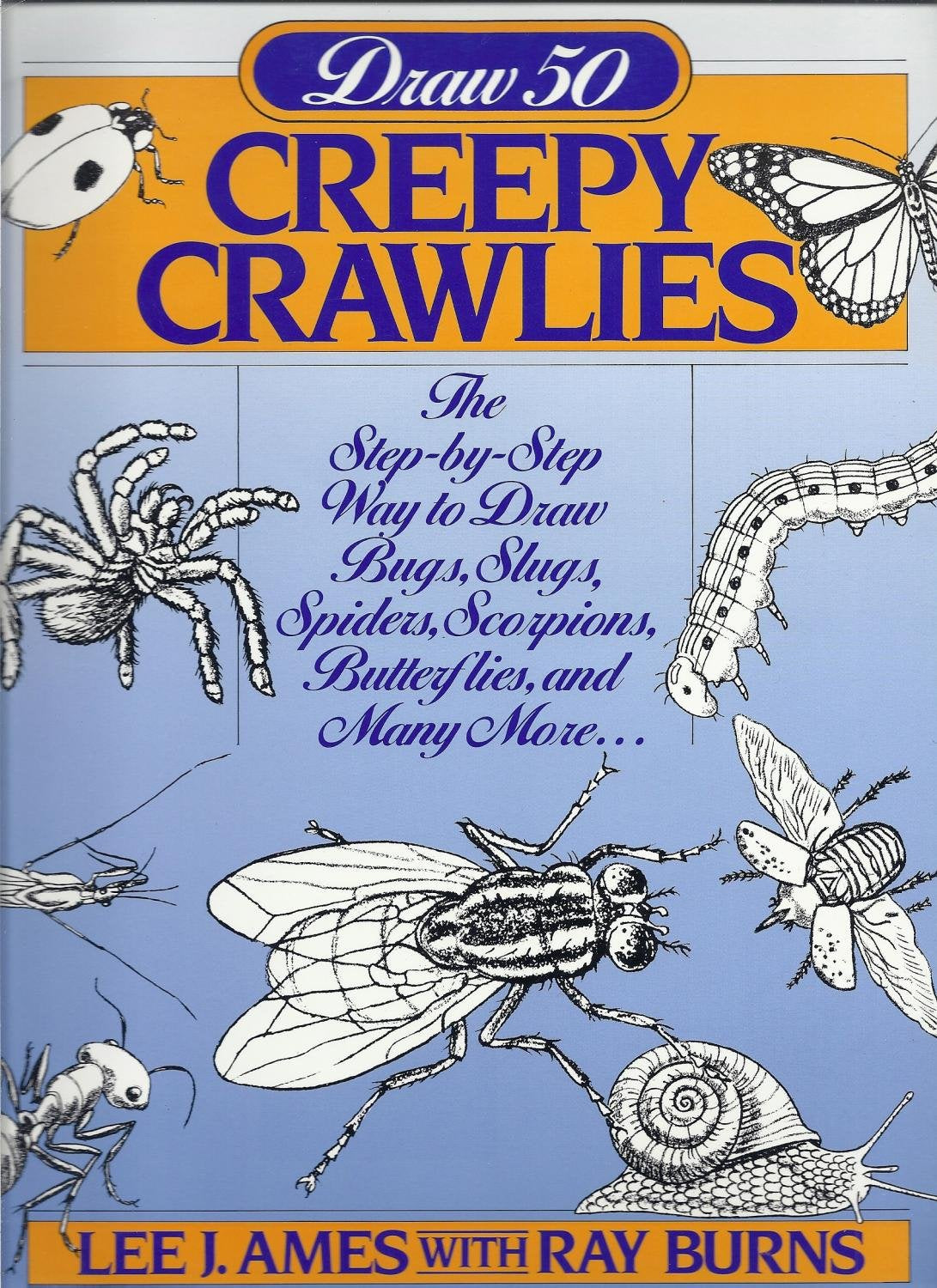 Draw 50 Creepy Crawlies,Used