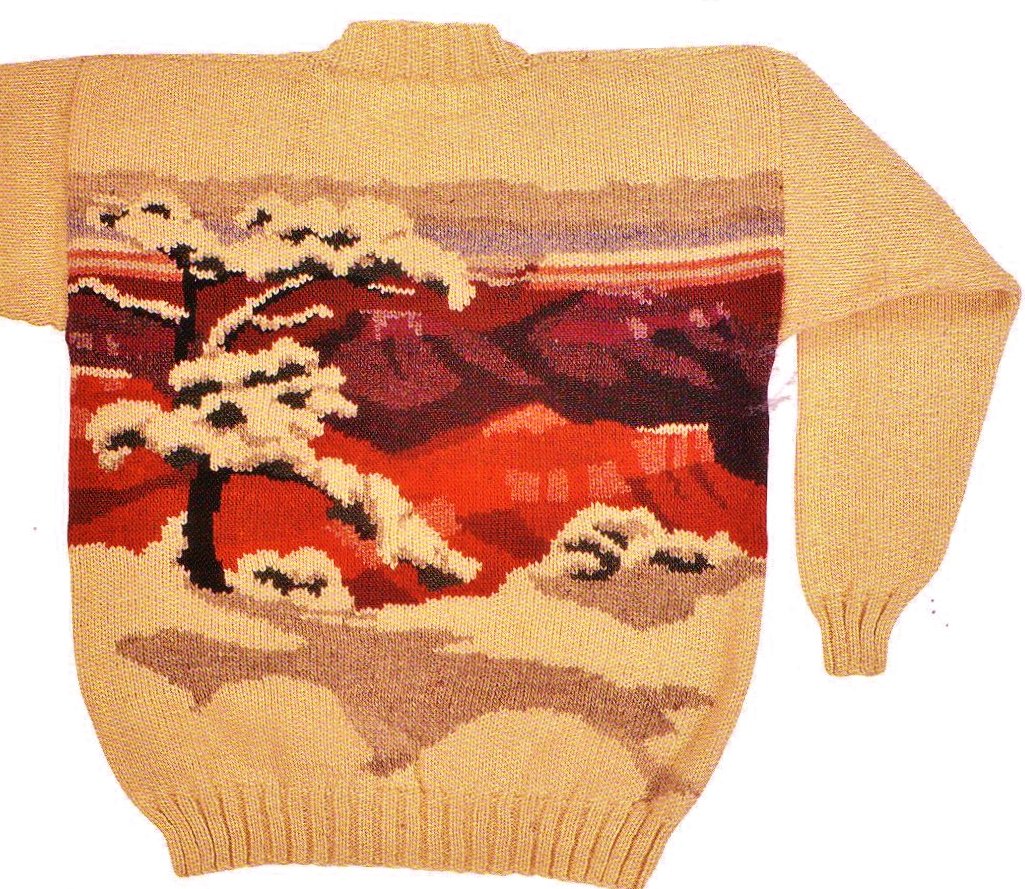 Sweaterscapes Of The American West: A Collection Of Designs For Machine And Hand Knitters,Used