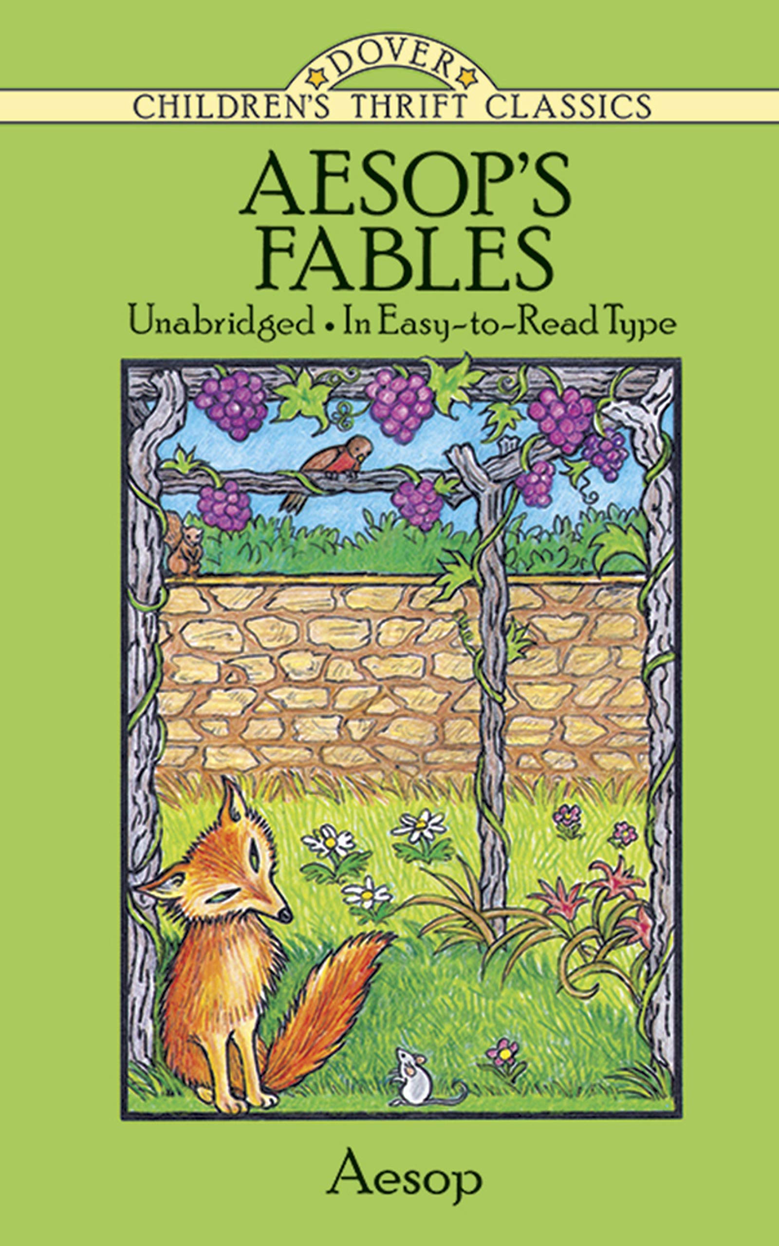 Aesop'S Fables (Dover Children'S Thrift Classics),New