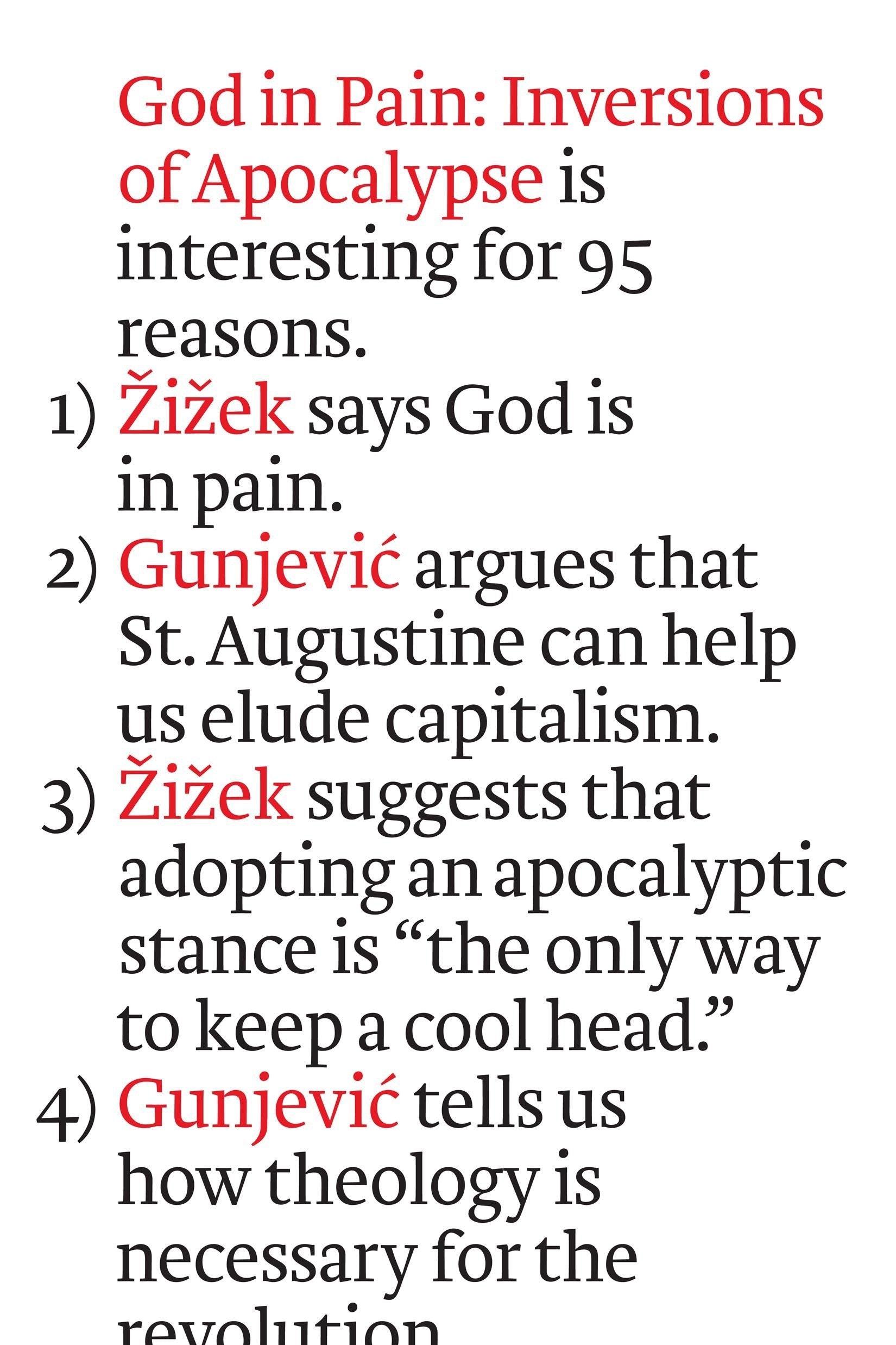 God In Pain: Inversions Of Apocalypse
