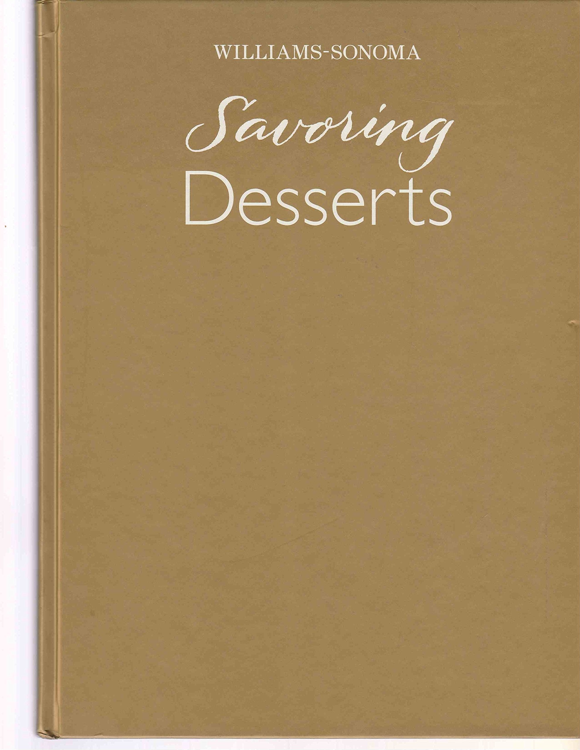 WilliamsSonoma Savoring Desserts,Used