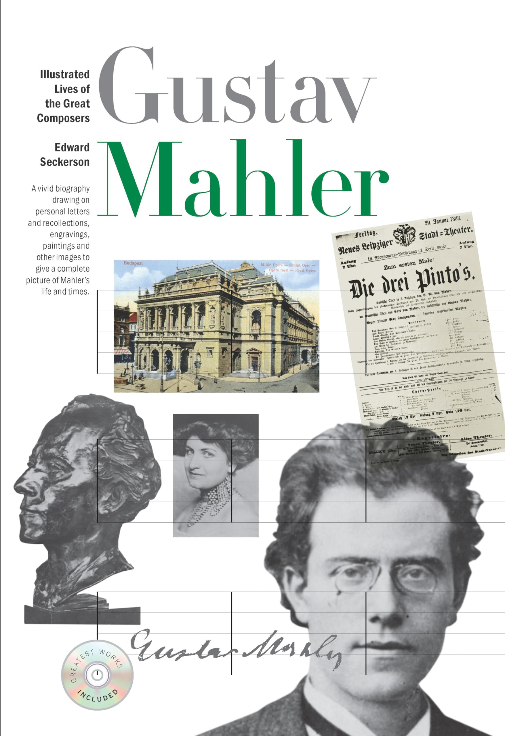 New Illustrated Lives of Great Composers: Gustav Mahler,Used