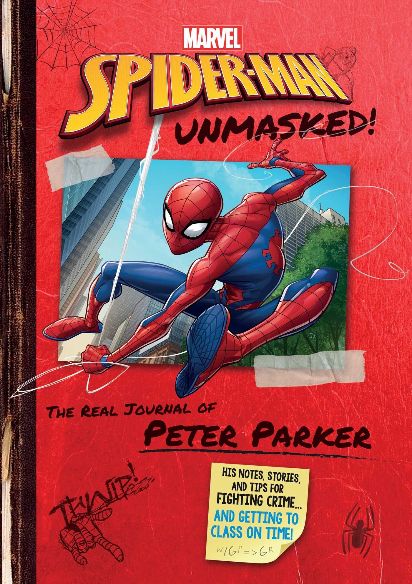 Marvel SpiderMan: SpiderMan Unmasked! (Replica Journal),Used