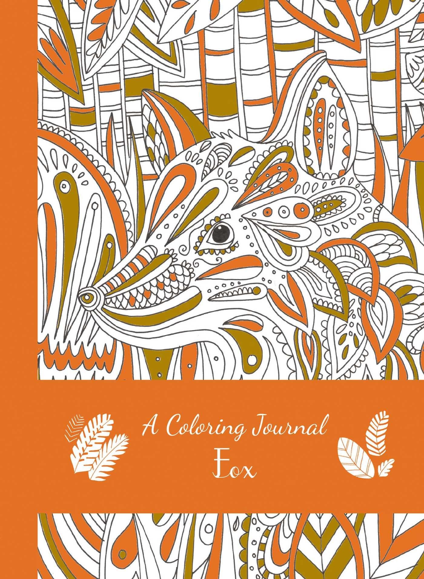 A Coloring Journal Fox,Used