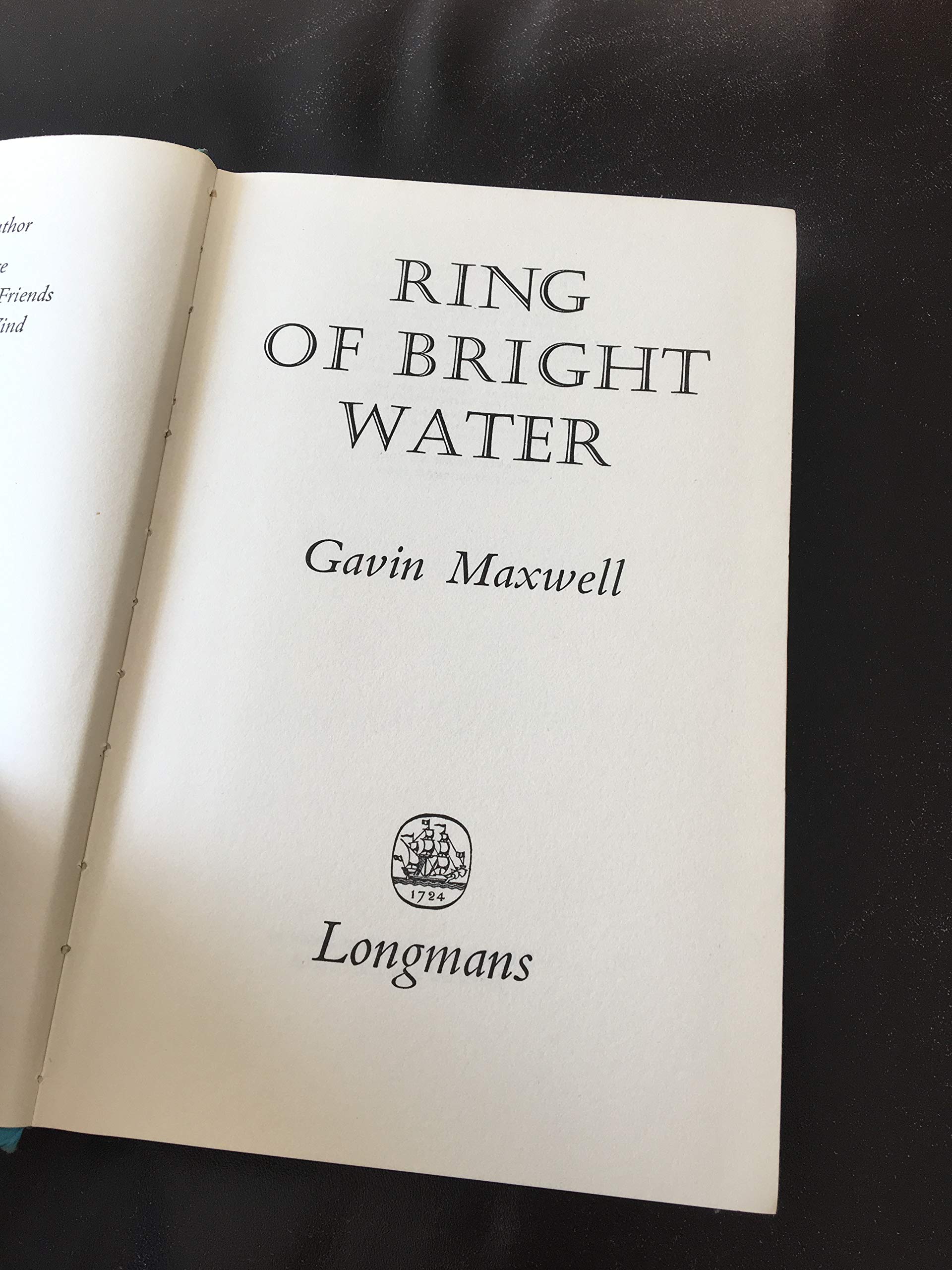 Ring of bright water,Used