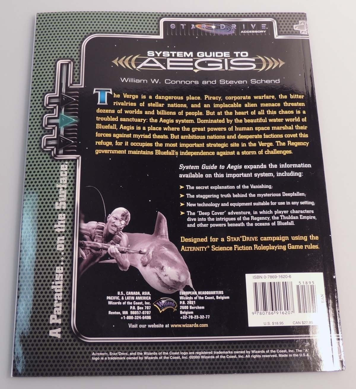 System Guide to Aegis (Alternity SciFi Roleplaying, Star Drive Setting),Used