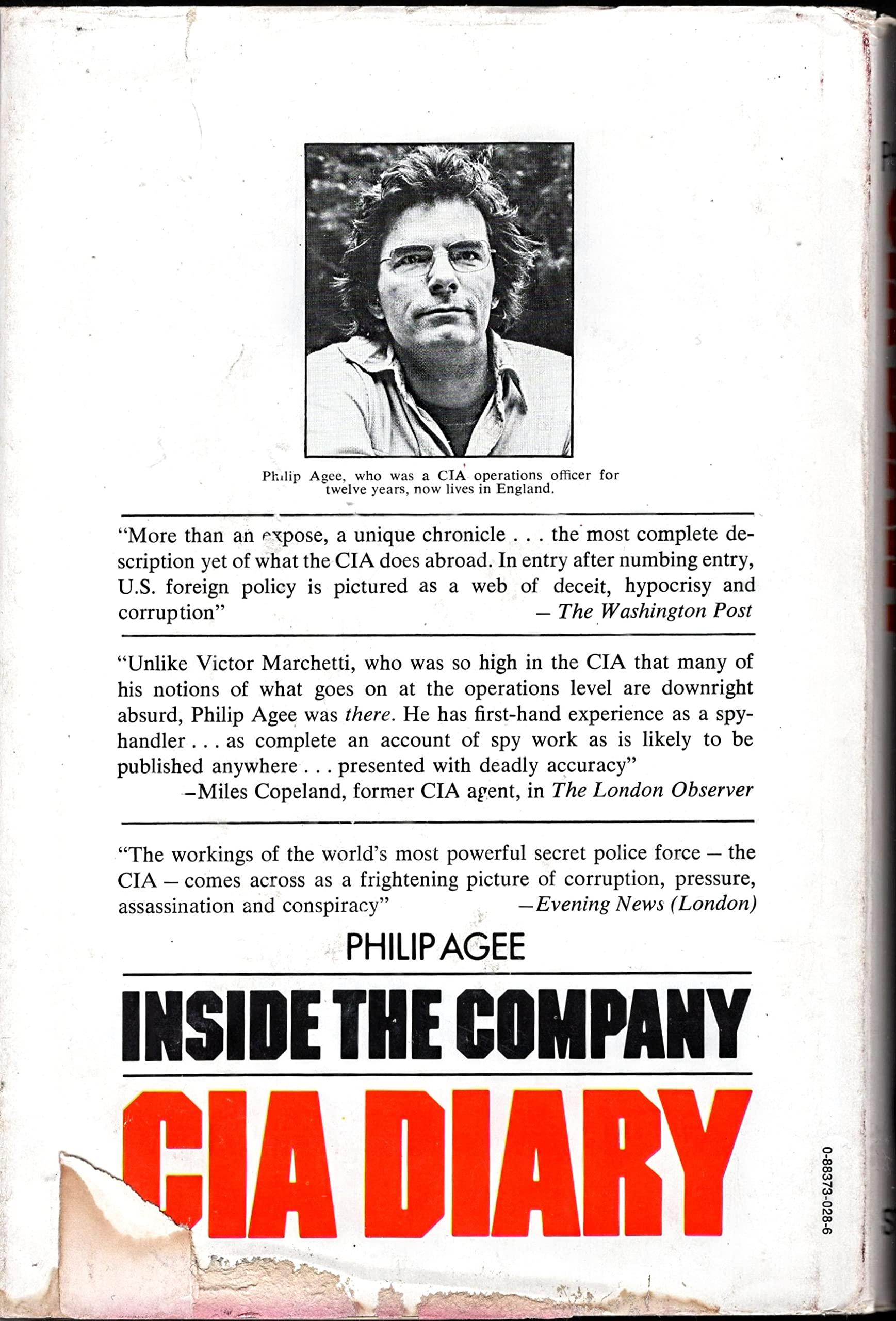 Inside the Company: CIA Diary,Used