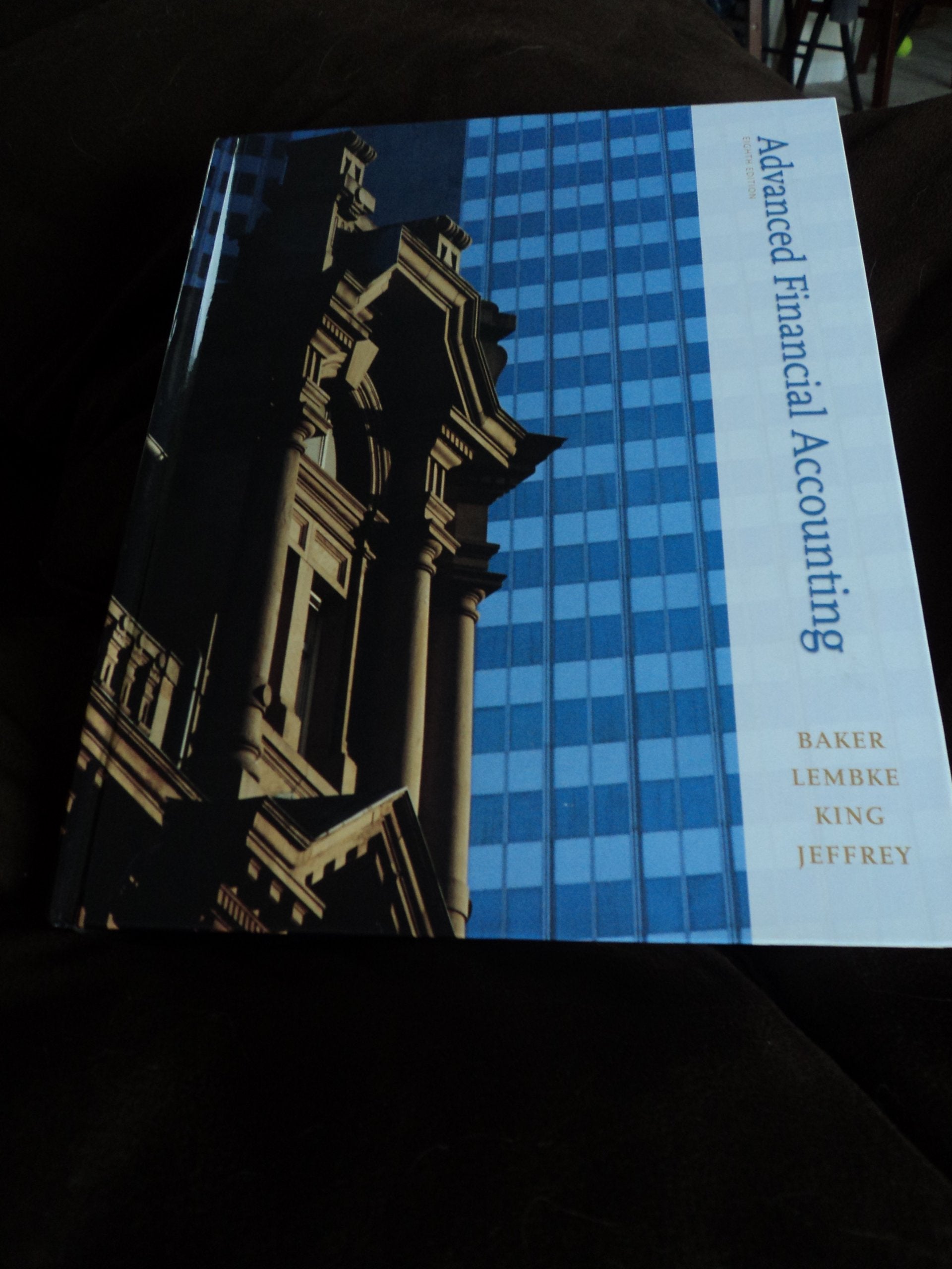 Advanced Financial Accounting, 8Th Edition,Used