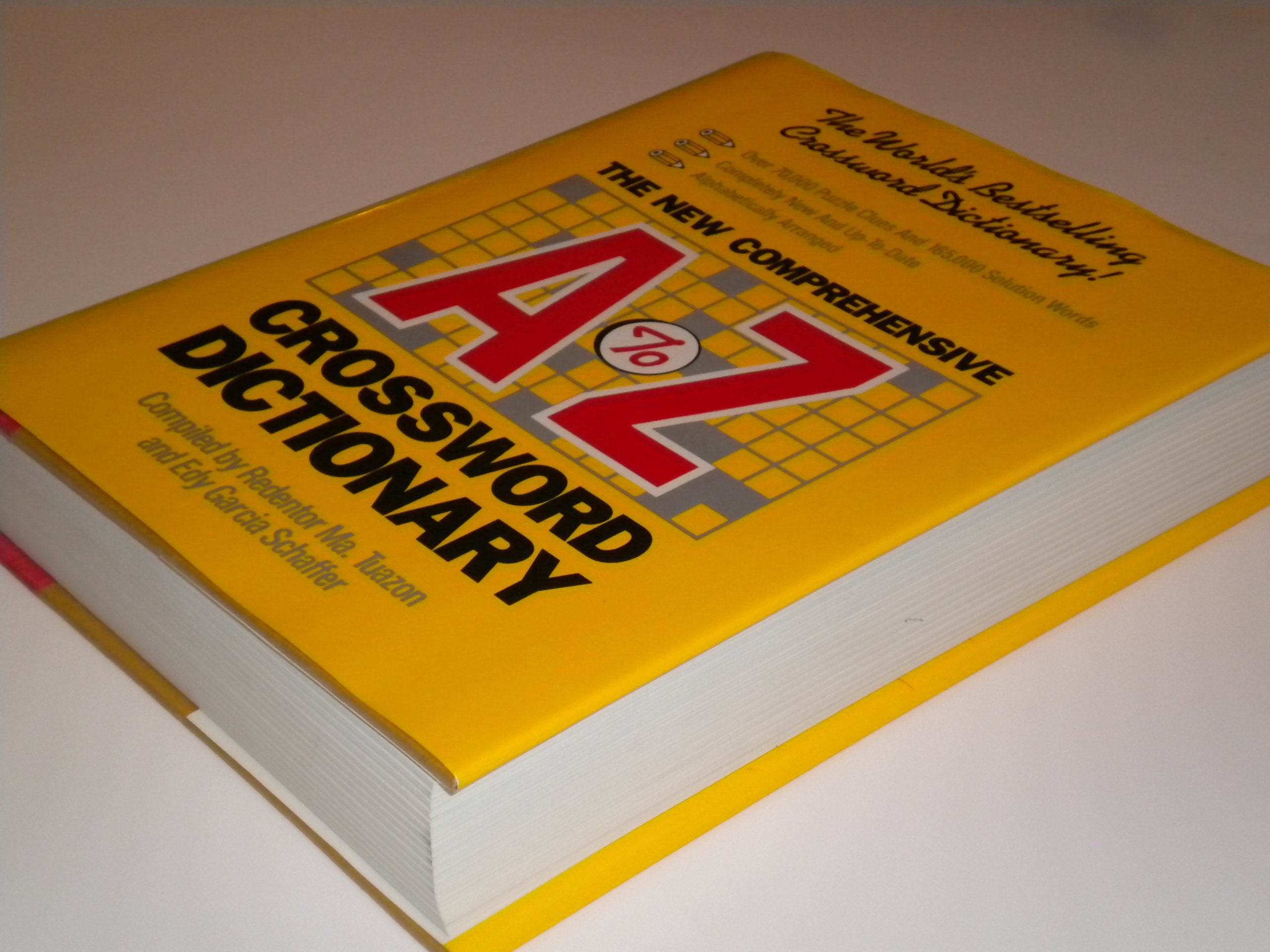 The New Comprehensive AZ Crossword Dictionary,New