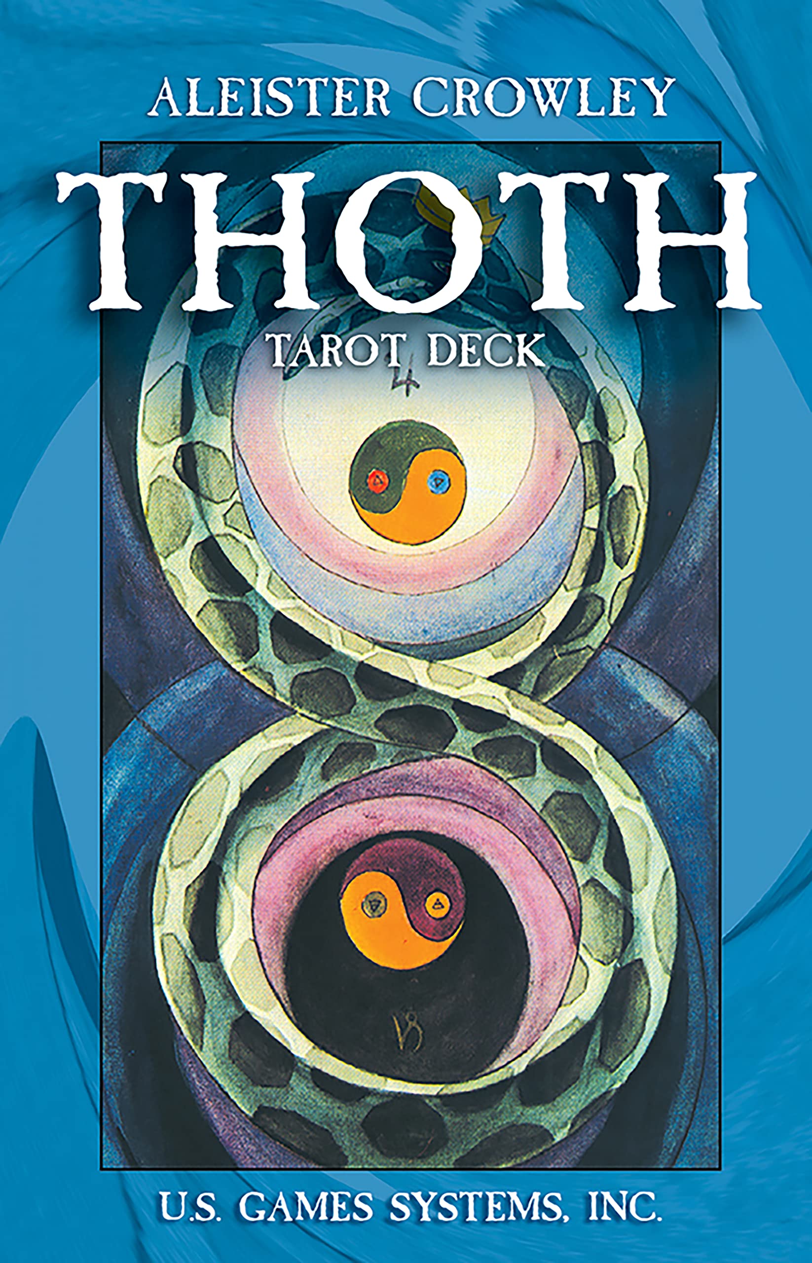 Crowley Pocket Tarot Deck: PocketSized 78Card Crowley Thoth Deck by Aleister Crowley, Painted by Lady Frieda Harris, with Egyp,New