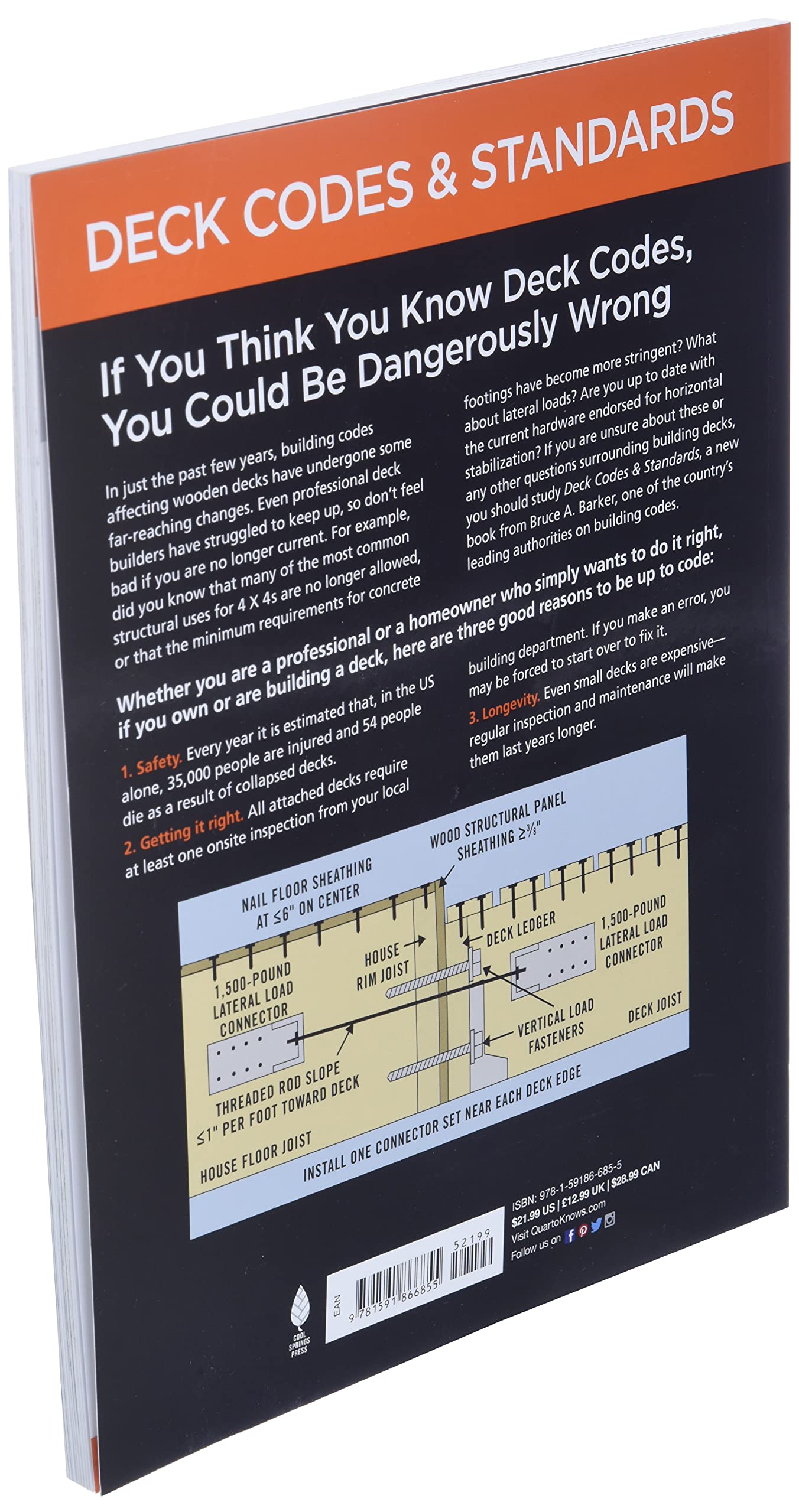 Black & Decker Deck Codes & Standards: How to Design, Build, Inspect & Maintain a Safer Deck,New
