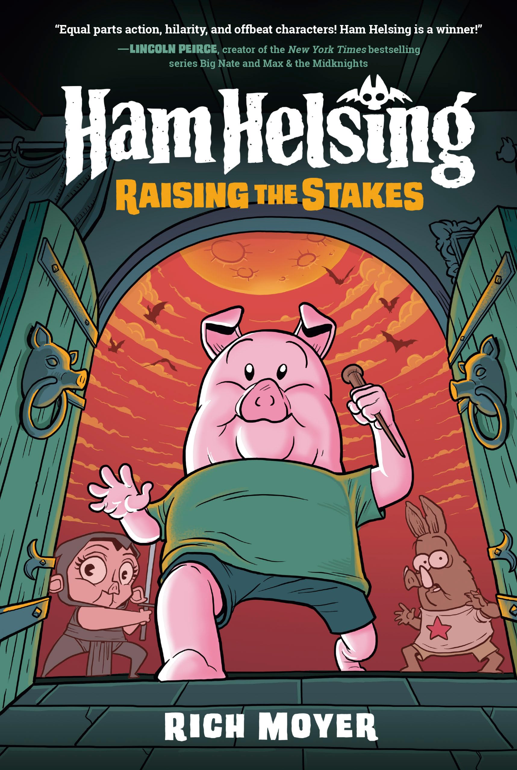 Ham Helsing #3: Raising the Stakes: (A Graphic Novel),Used