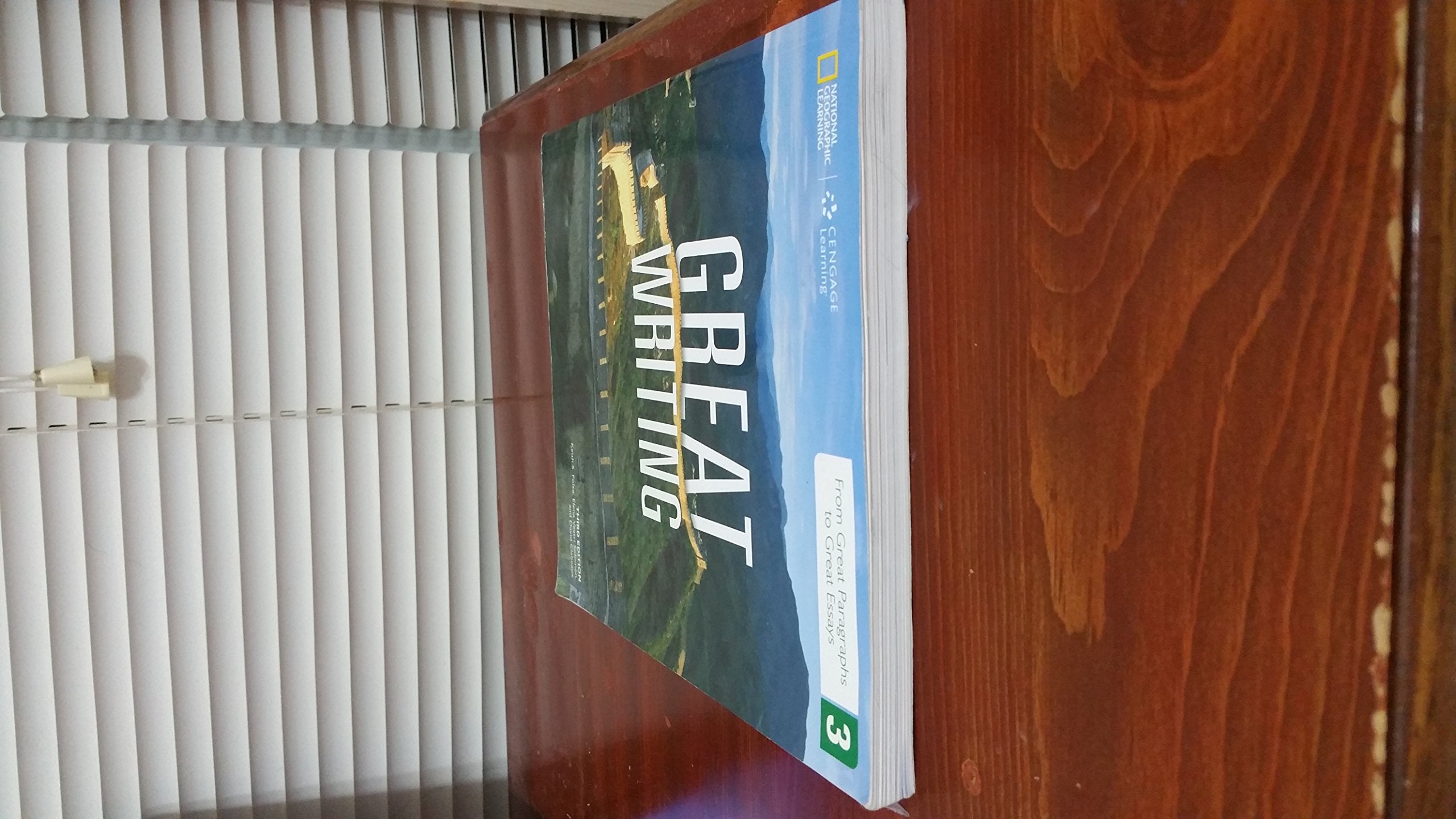 From Great Paragraphs to Great Essays (Great Writing, New Edition),New