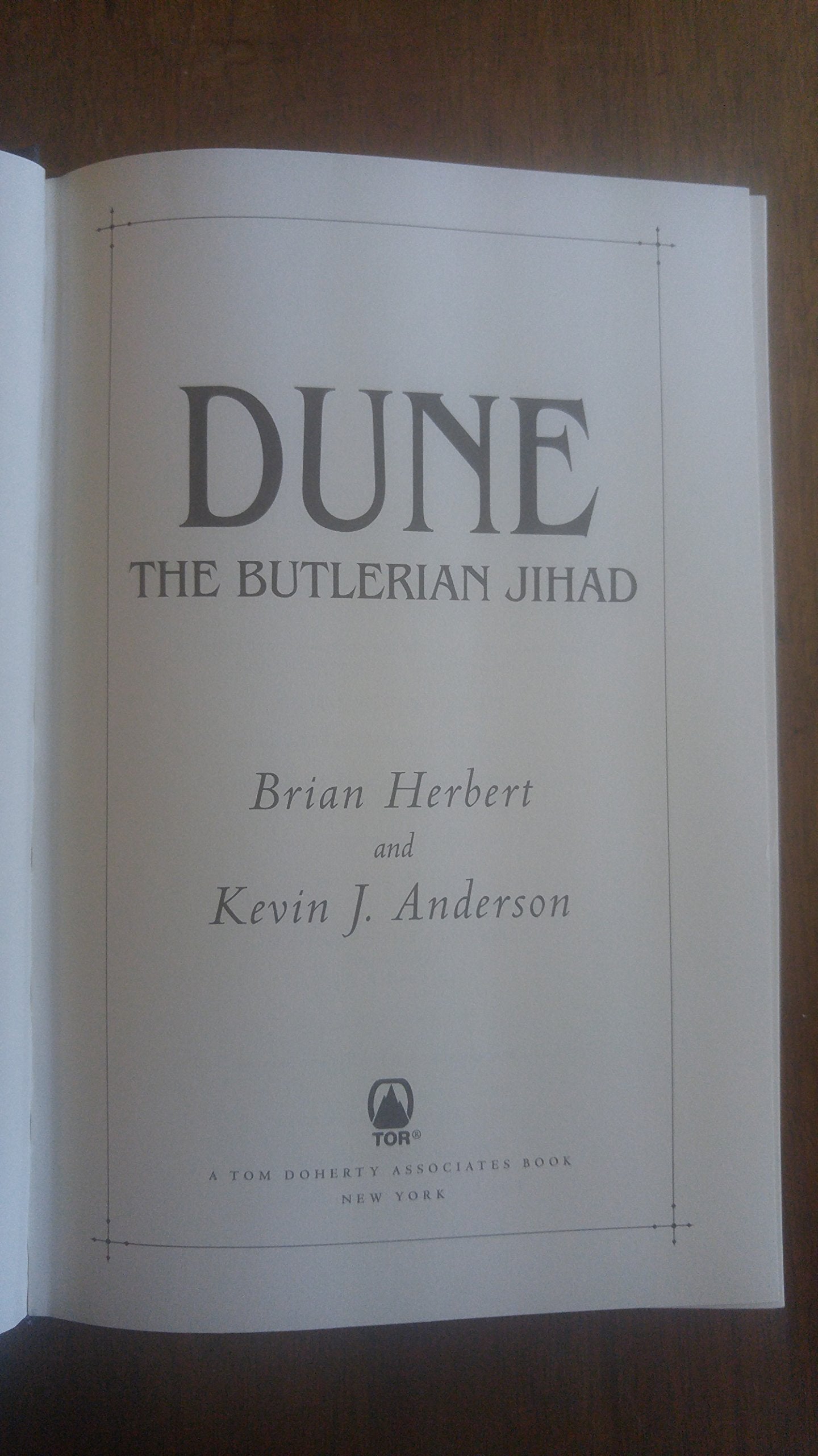 The Butlerian Jihad (Legends Of Dune #1),Used