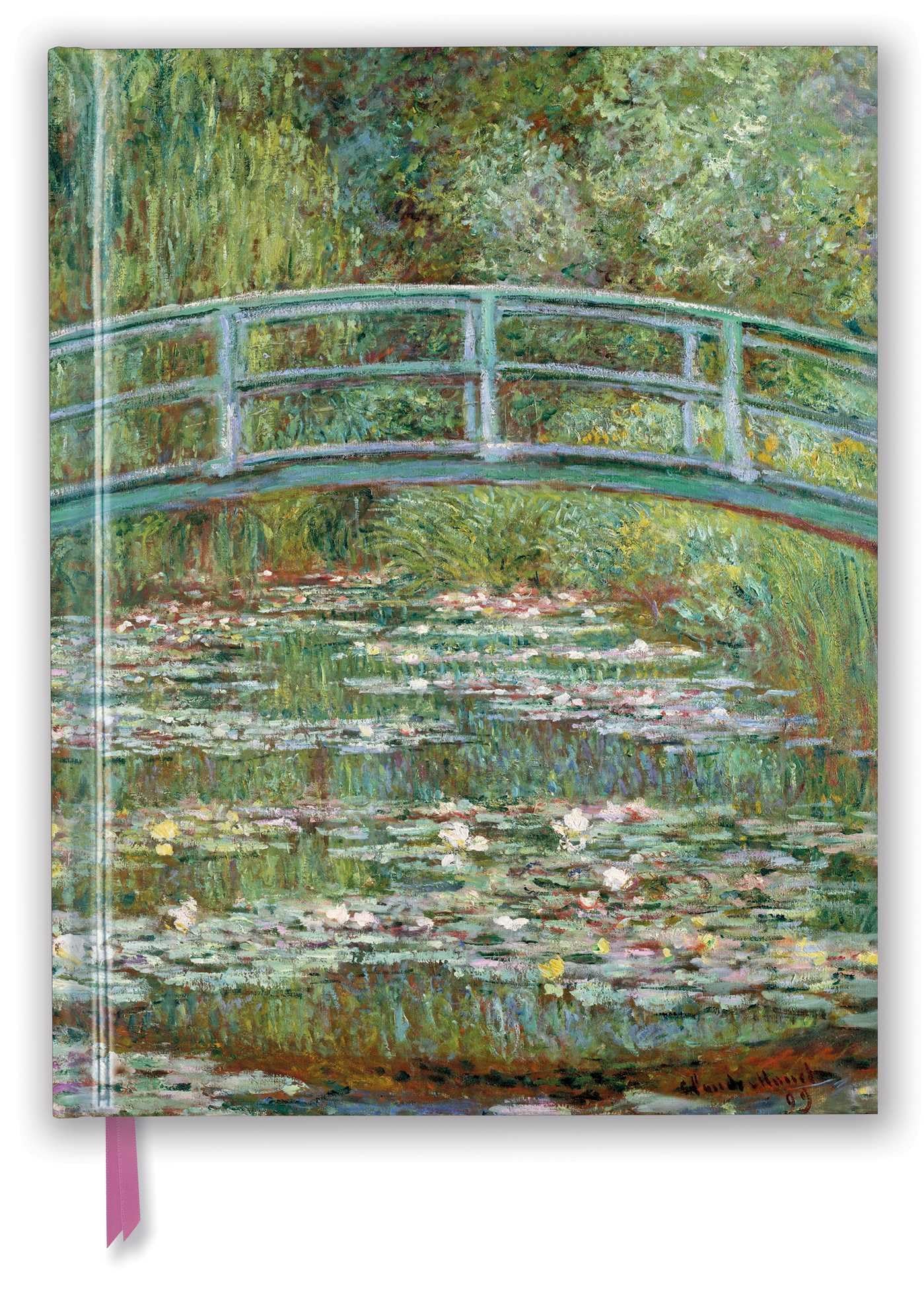 Claude Monet: Bridge over a Pond of Water Lilies (Blank Sketch Book) (Luxury Sketch Books),Used