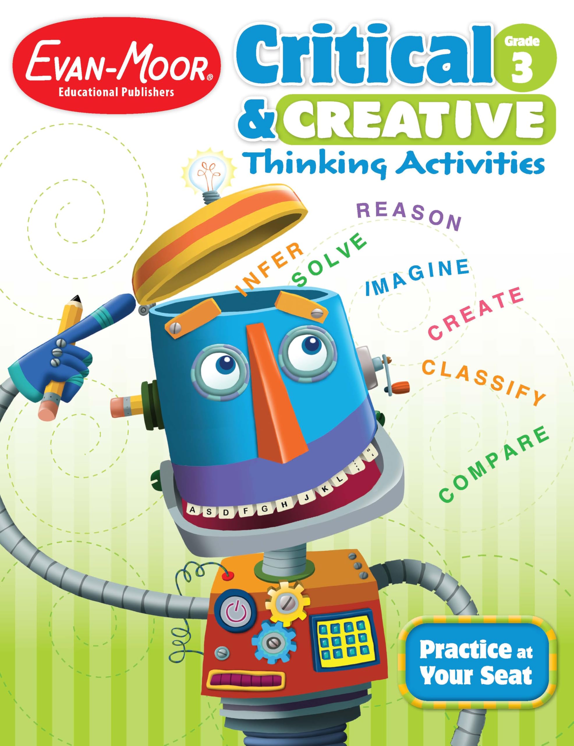 Critical and Creative Thinking Activities, Grade 3,Used