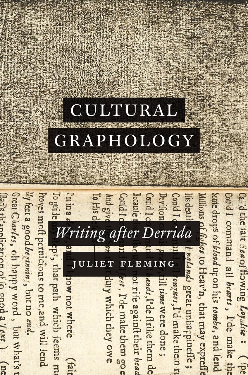 Cultural Graphology: Writing after Derrida,Used