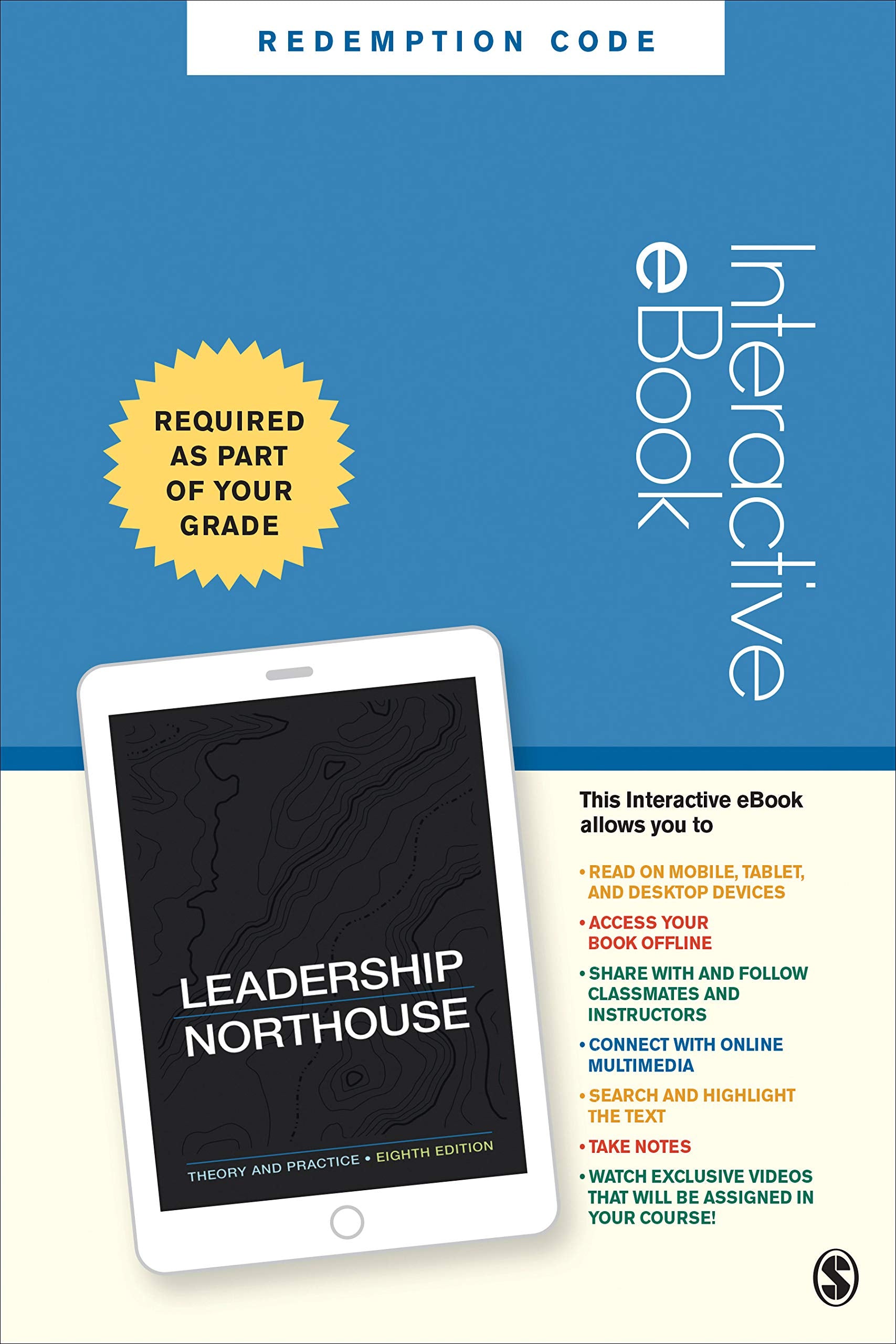 Leadership Interactive eBook: Theory and Practice,New